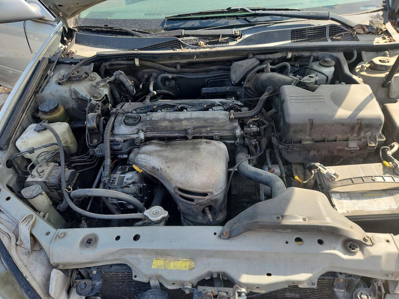 2002 Toyota Camry Le Серебряный vin: 4T1BE32K42U559486