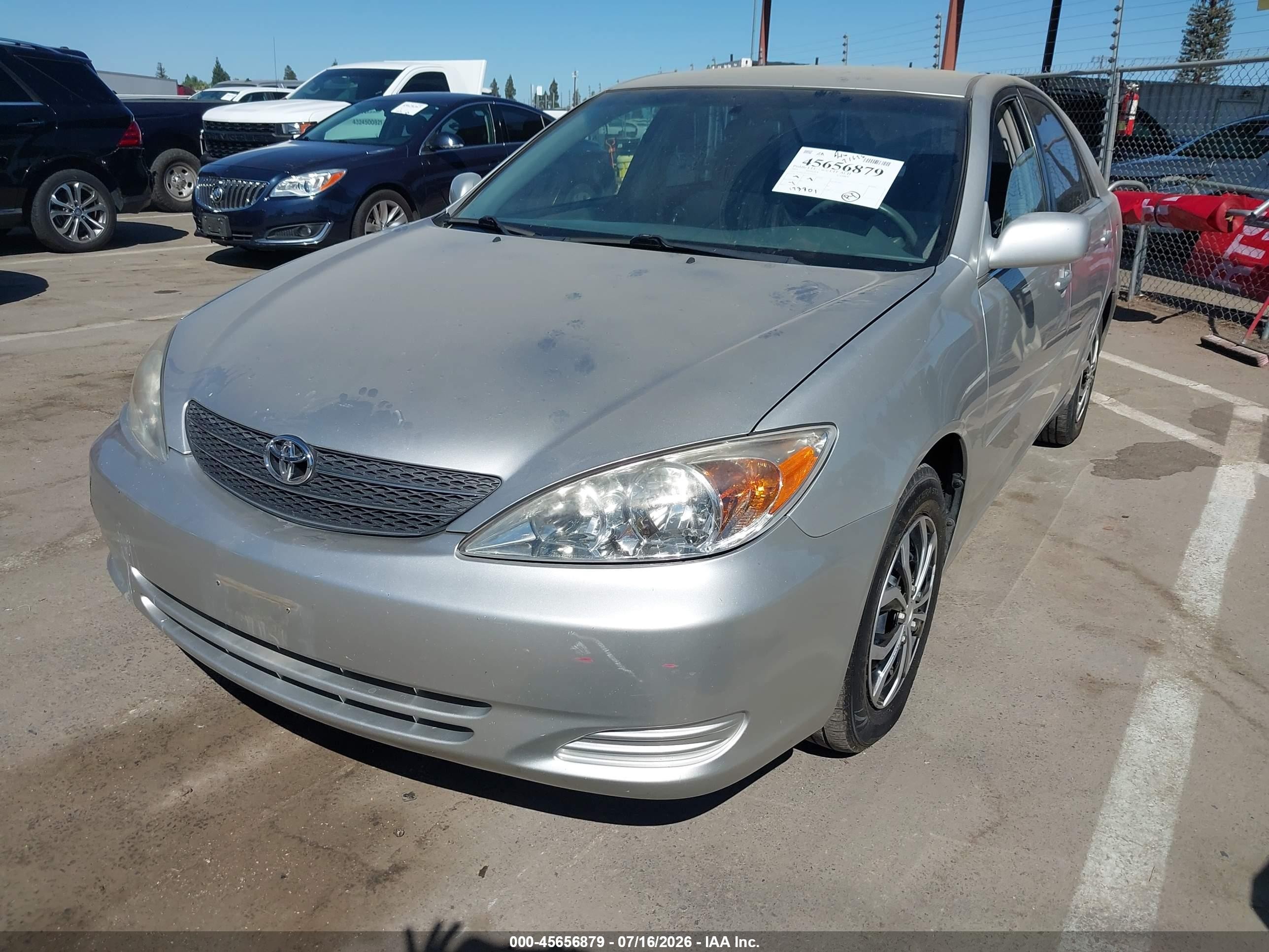 2003 Toyota Camry Le Silver vin: 4T1BE32K43U123772