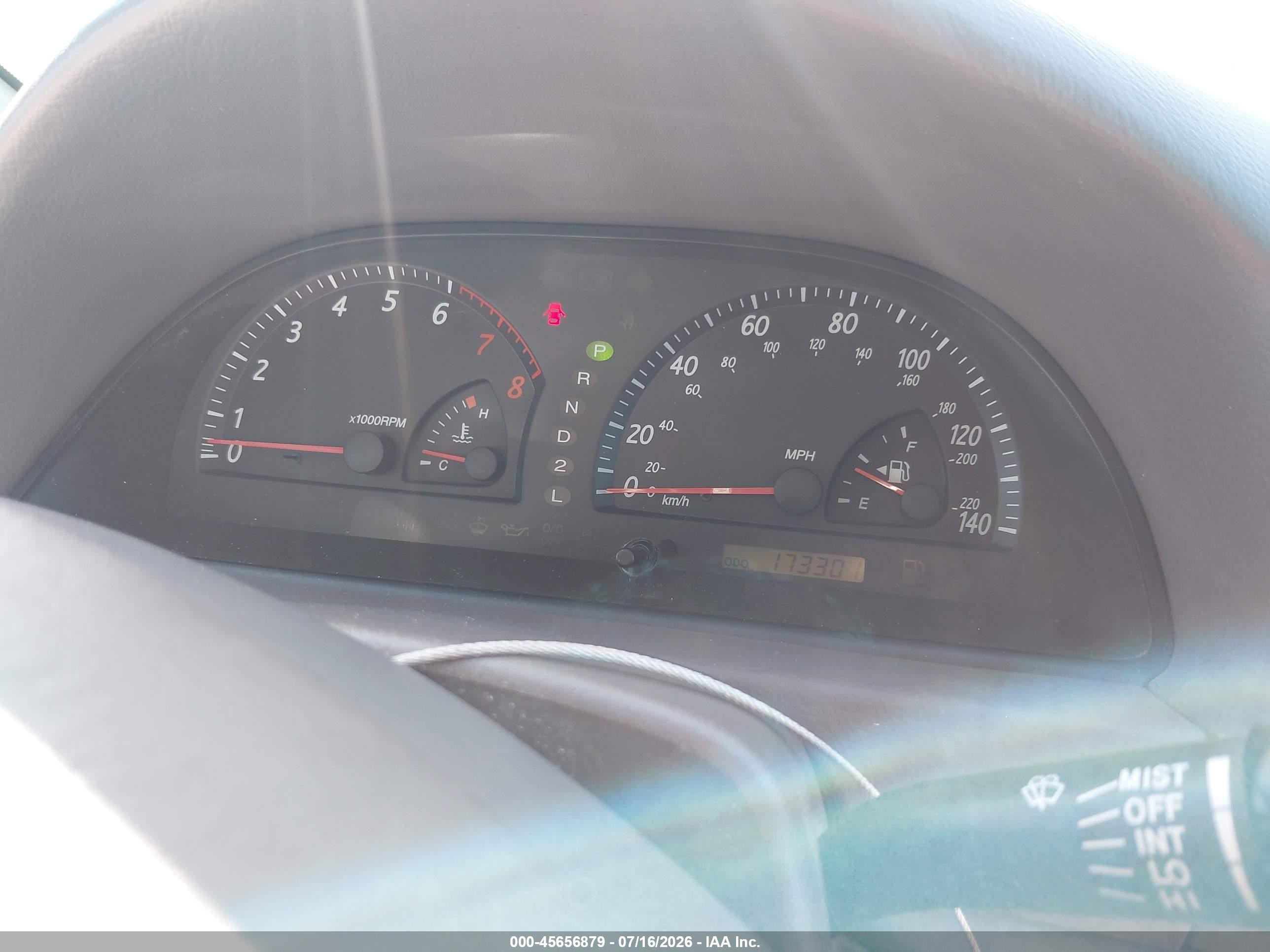 2003 Toyota Camry Le Silver vin: 4T1BE32K43U123772
