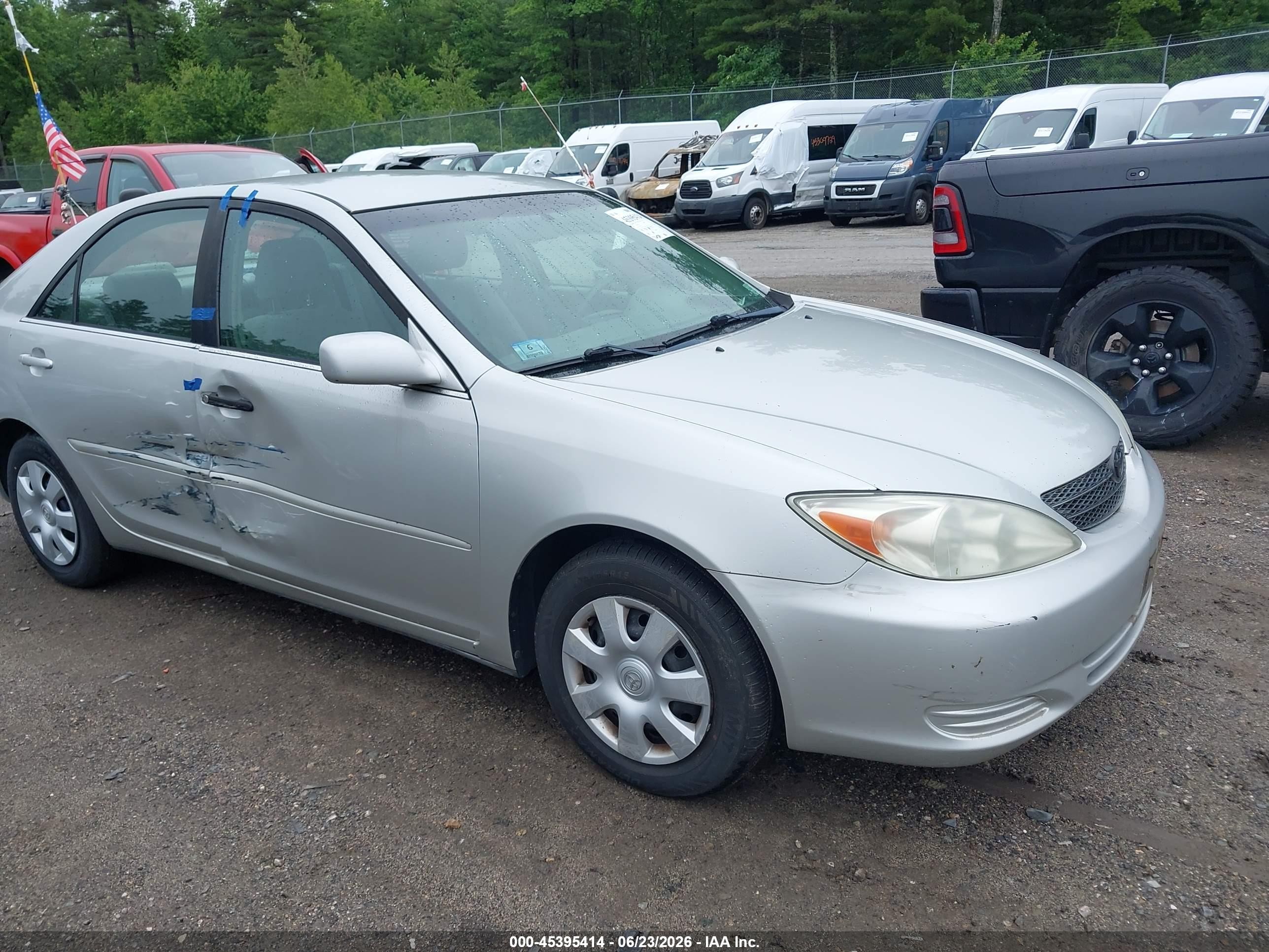 2003 Toyota Camry Le Серебряный vin: 4T1BE32K43U130754