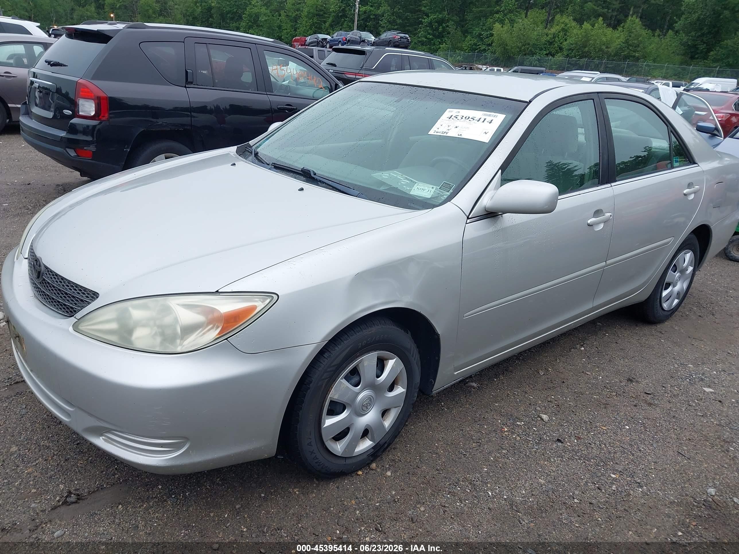 2003 Toyota Camry Le Серебряный vin: 4T1BE32K43U130754