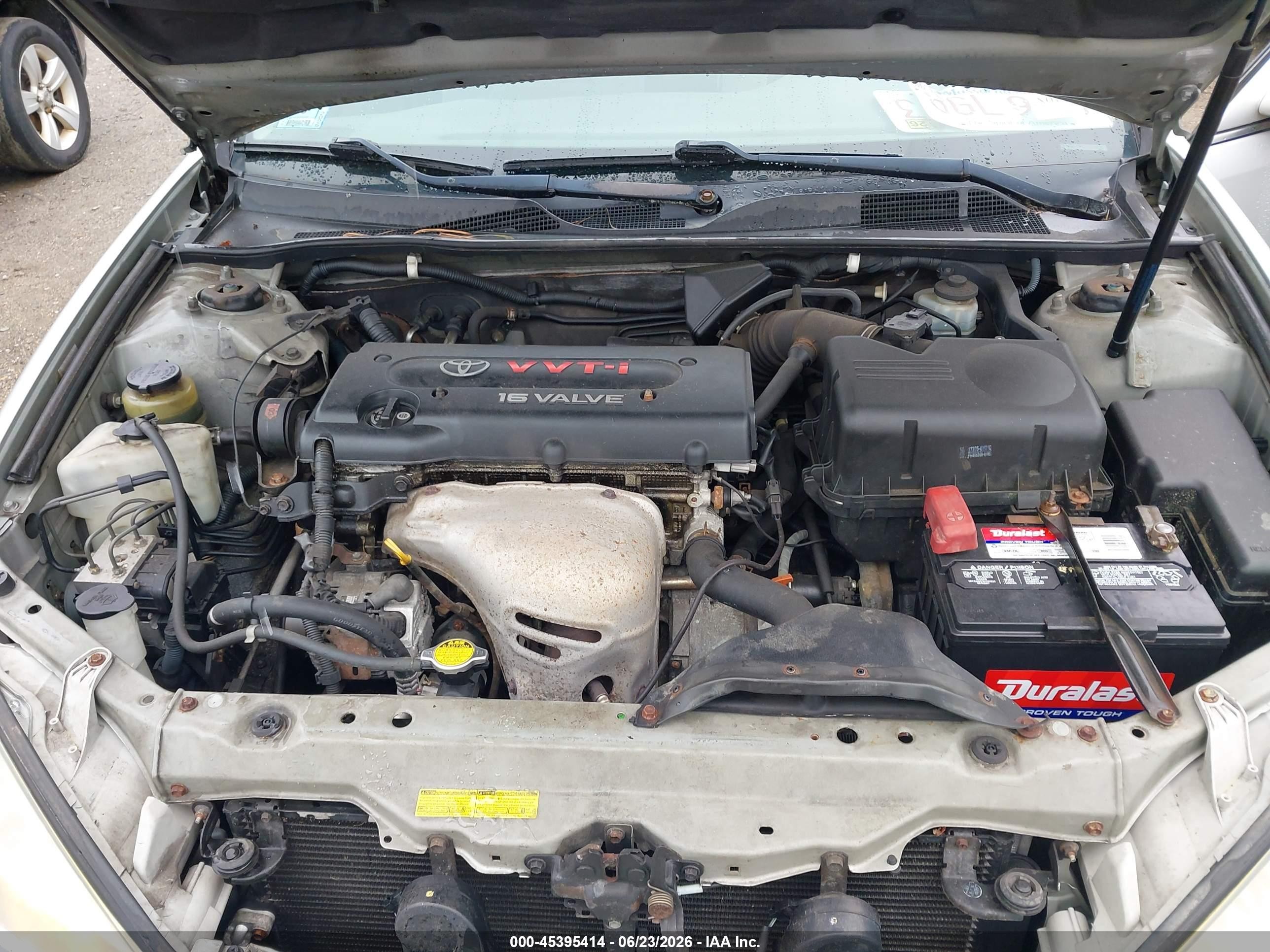2003 Toyota Camry Le Серебряный vin: 4T1BE32K43U130754