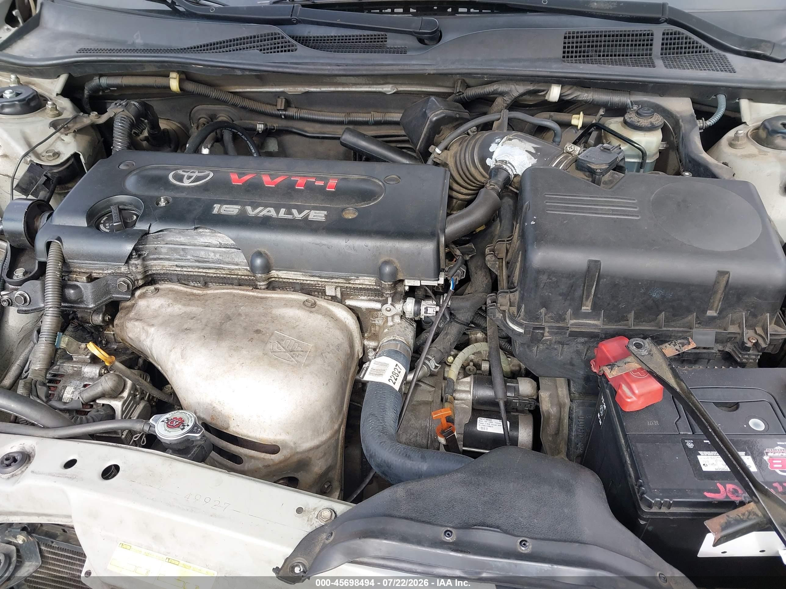 2003 Toyota Camry Le Silver vin: 4T1BE32K43U154262