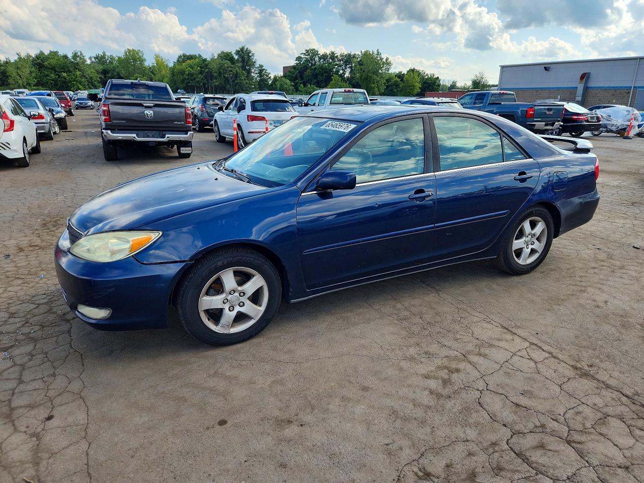 2003 Toyota Camry Se Blue vin: 4T1BE32K43U166461