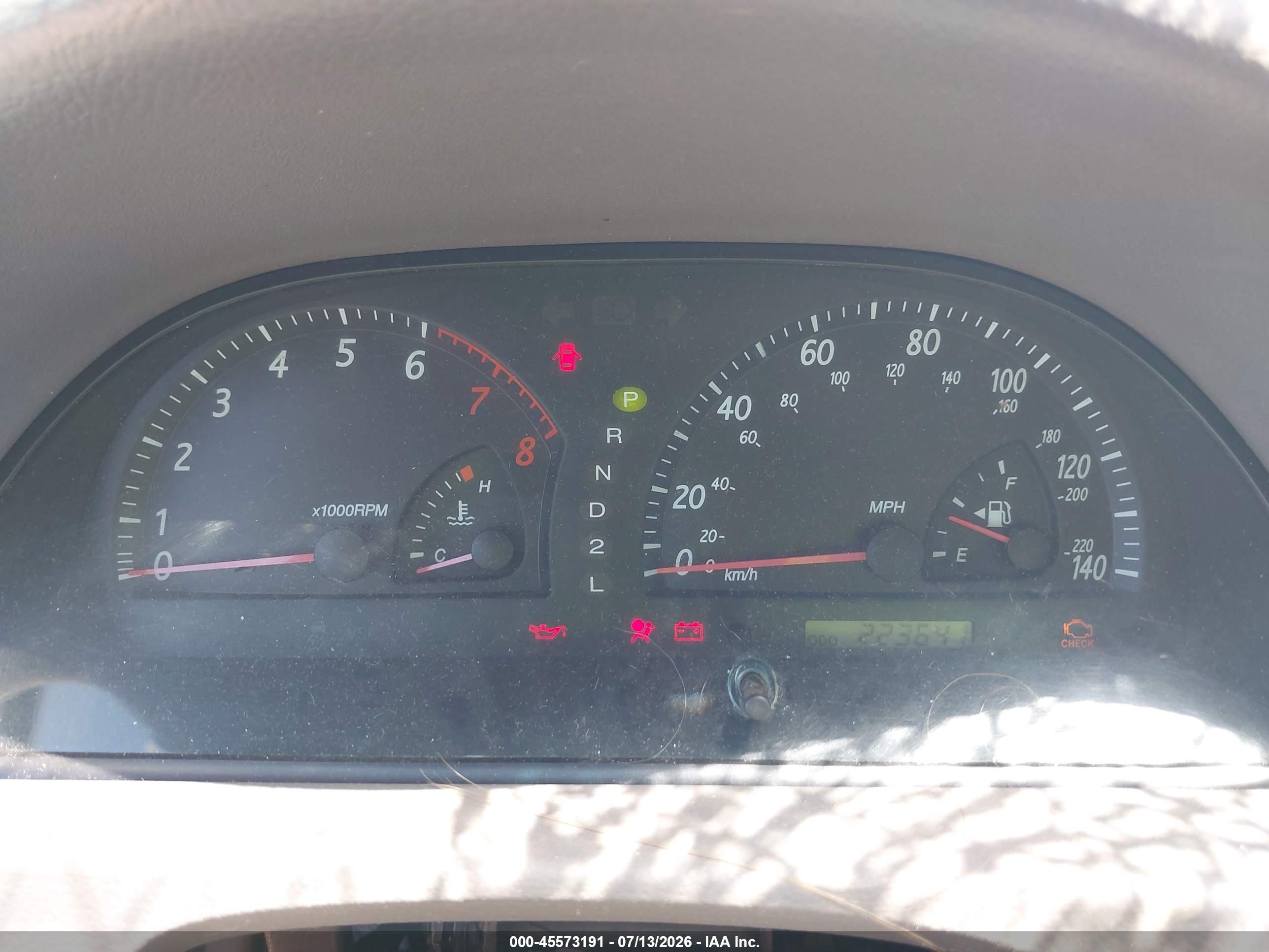 2003 Toyota Camry Le Silver vin: 4T1BE32K43U206098