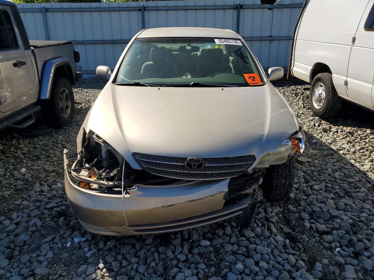 2003 Toyota Camry Le Silver vin: 4T1BE32K43U210250
