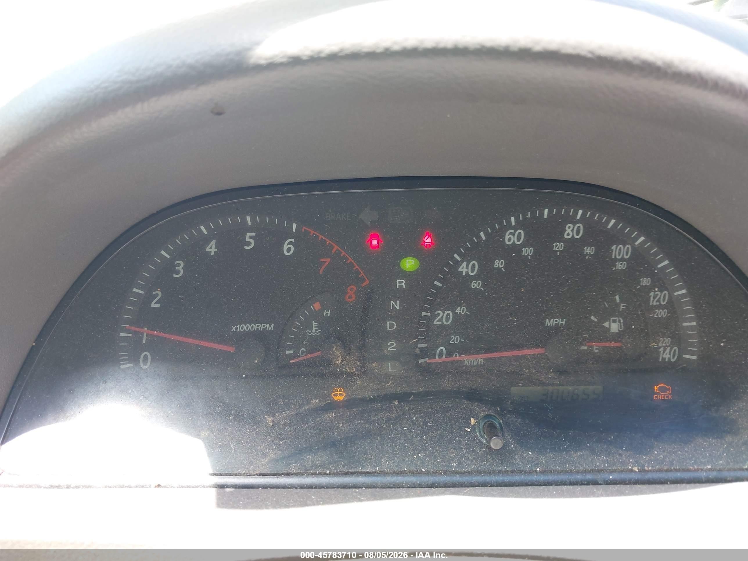 2003 Toyota Camry Le Silver vin: 4T1BE32K43U227467