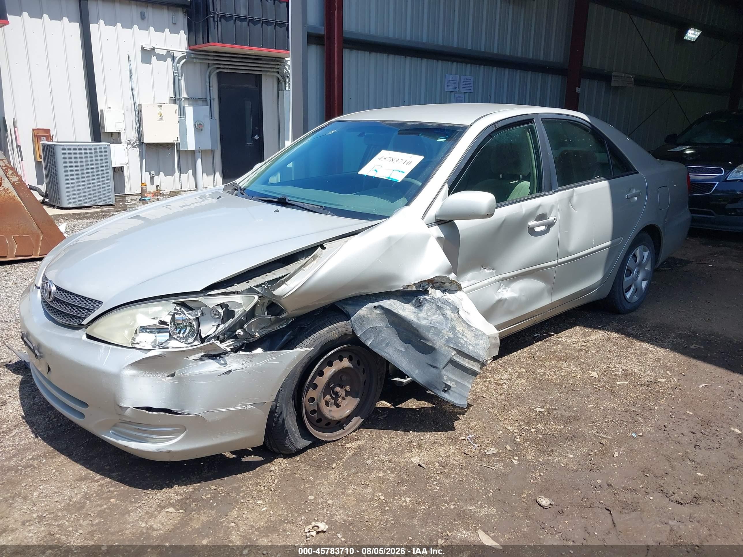2003 Toyota Camry Le Silver vin: 4T1BE32K43U227467