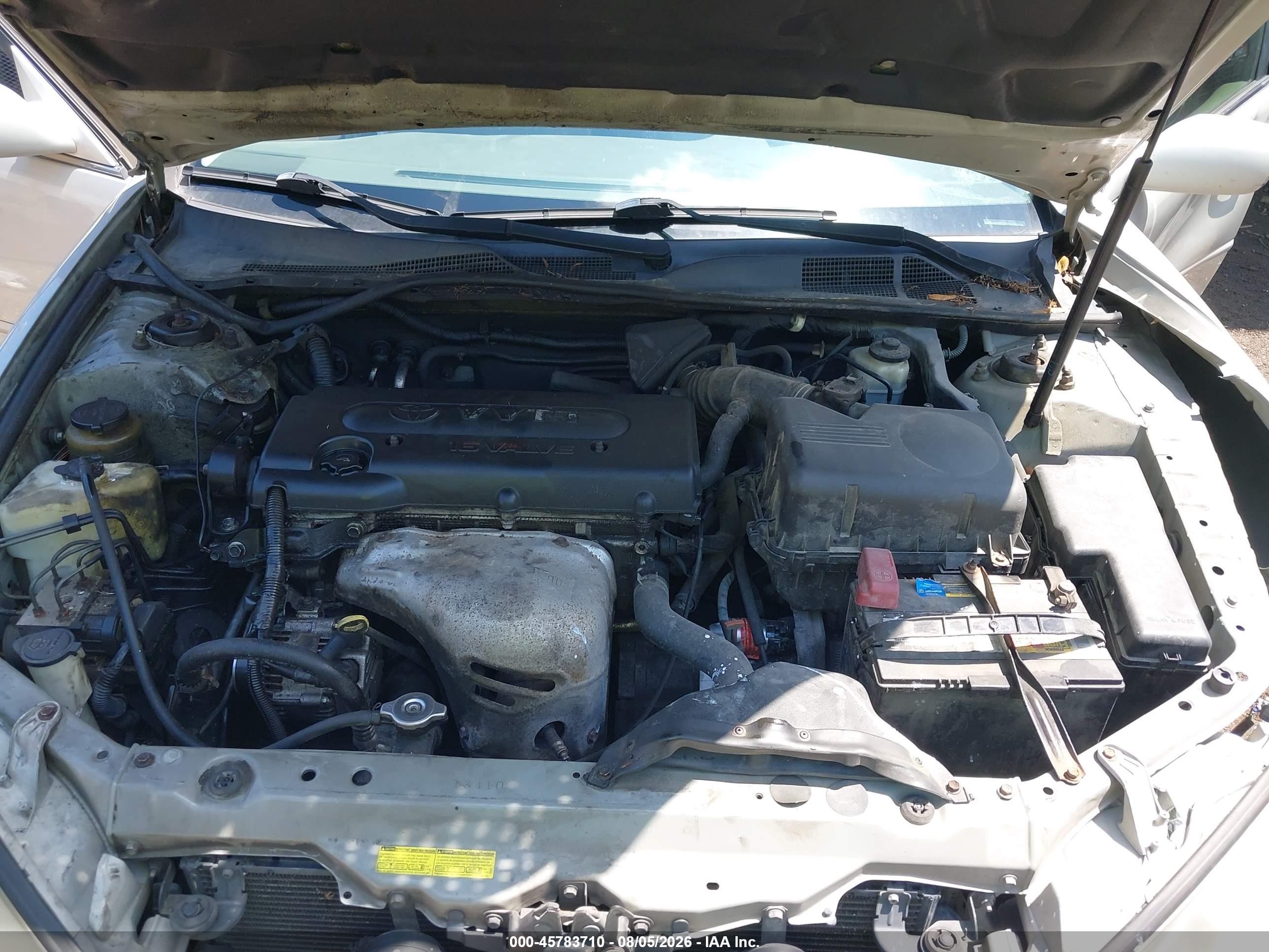 2003 Toyota Camry Le Silver vin: 4T1BE32K43U227467