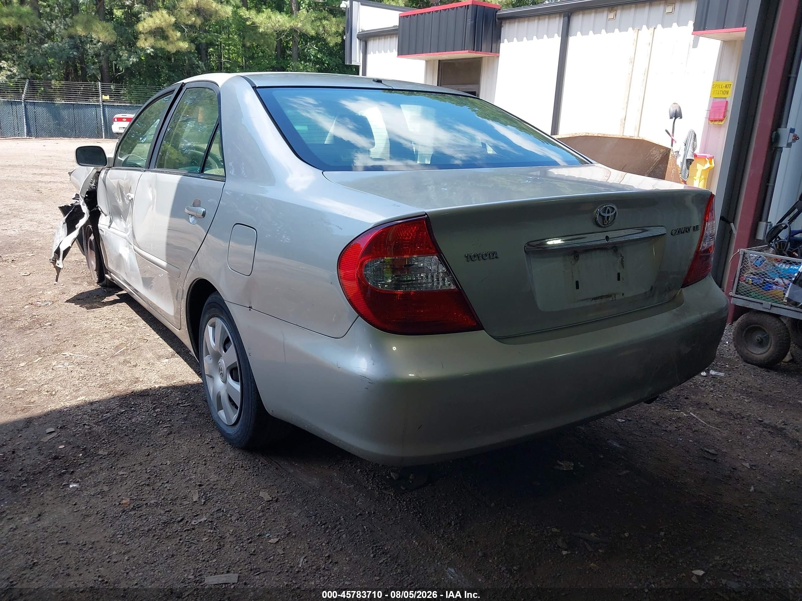 2003 Toyota Camry Le Silver vin: 4T1BE32K43U227467