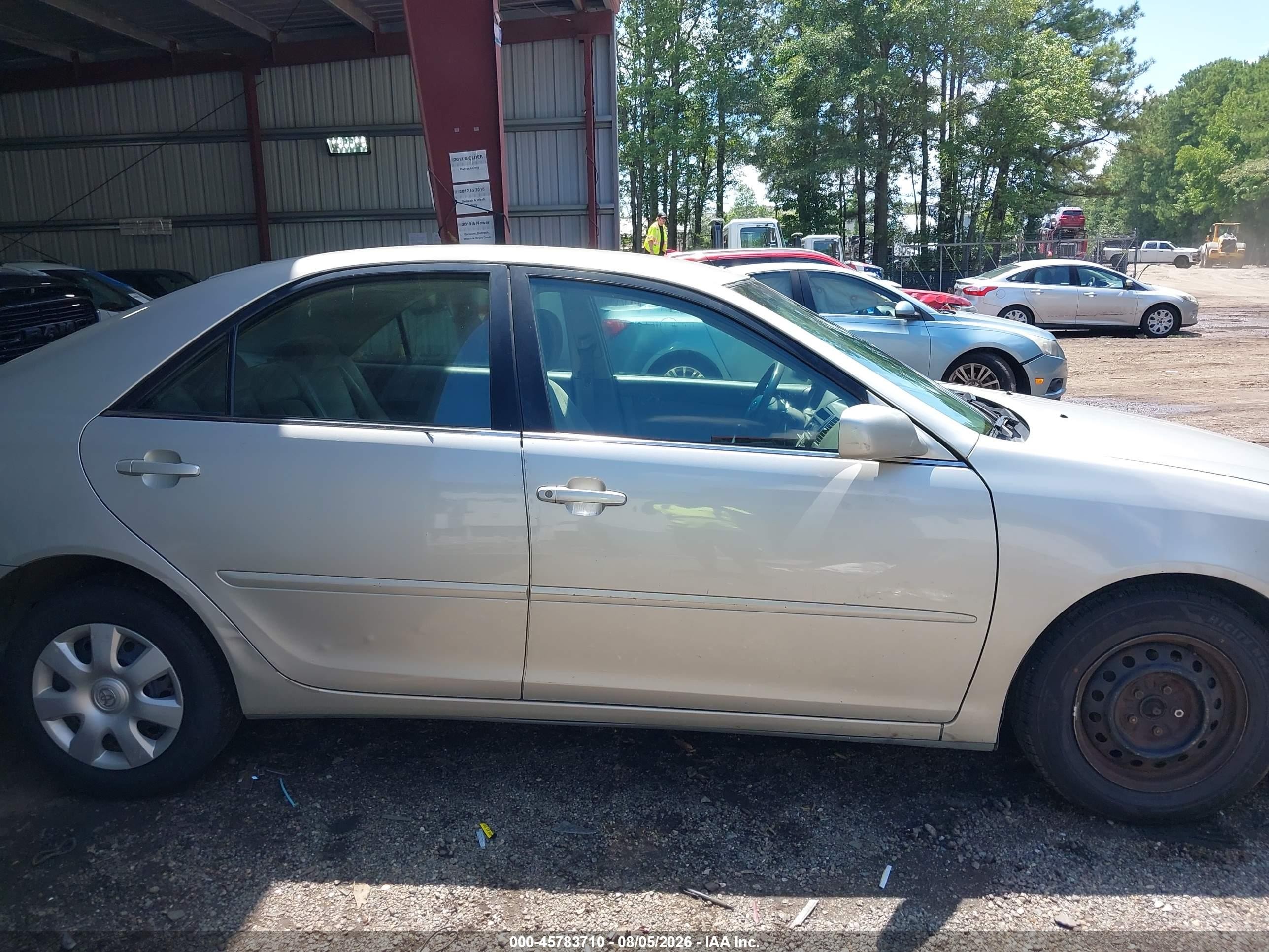 2003 Toyota Camry Le Silver vin: 4T1BE32K43U227467