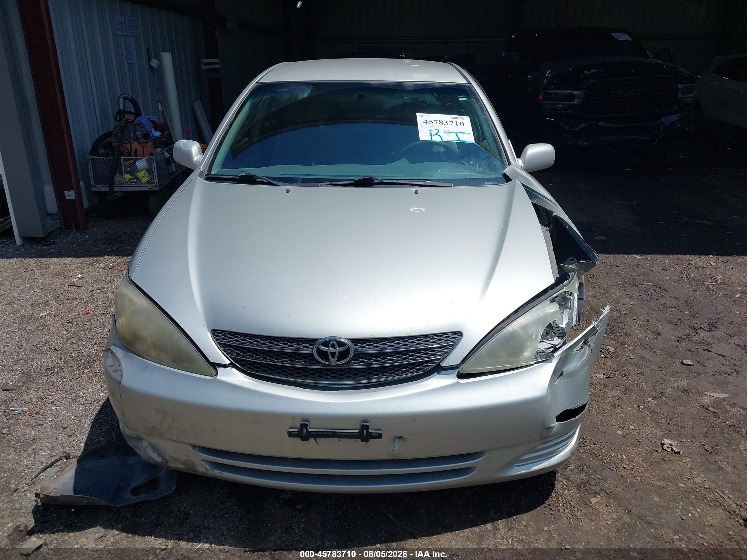 2003 Toyota Camry Le Silver vin: 4T1BE32K43U227467