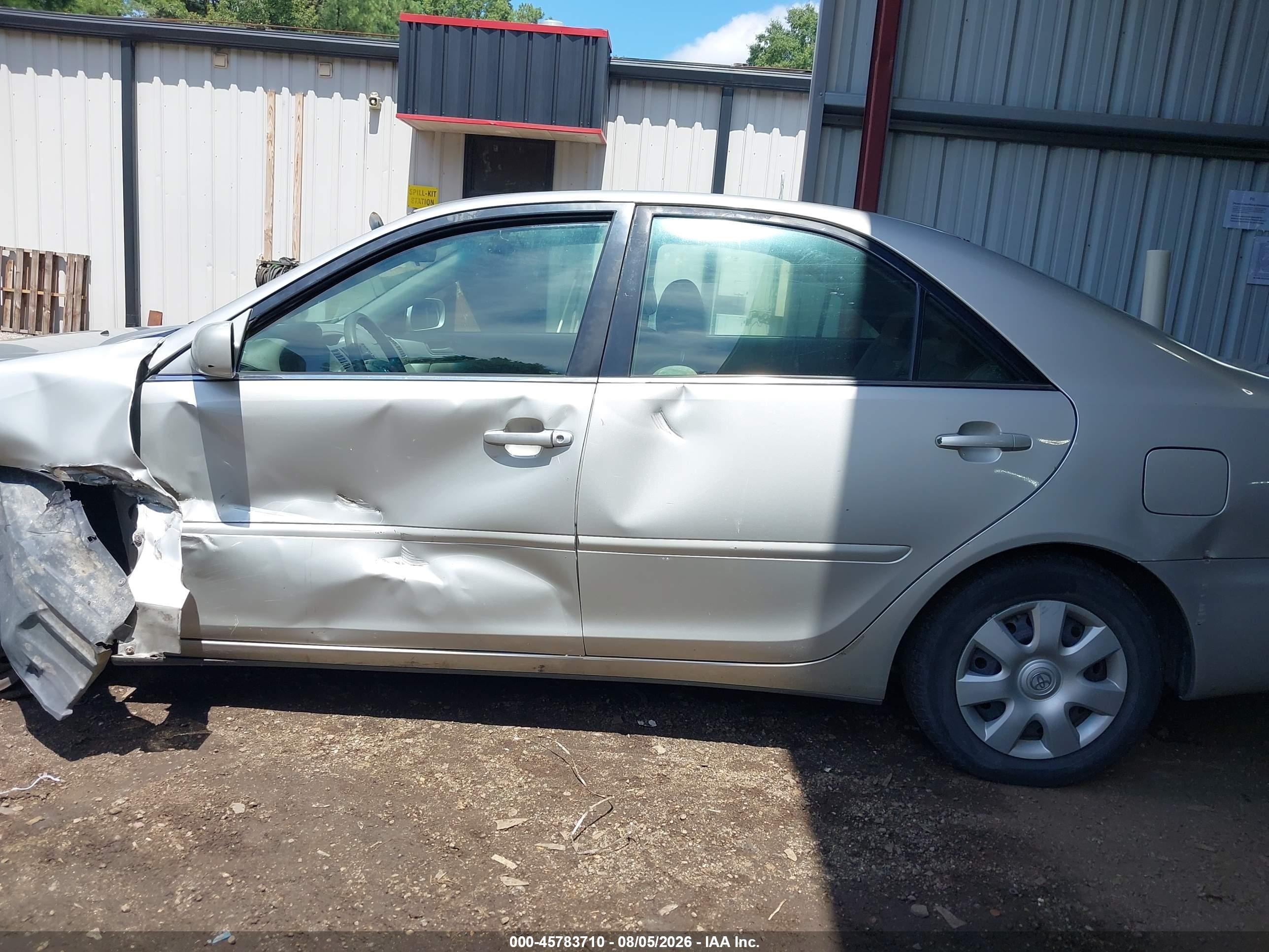 2003 Toyota Camry Le Silver vin: 4T1BE32K43U227467