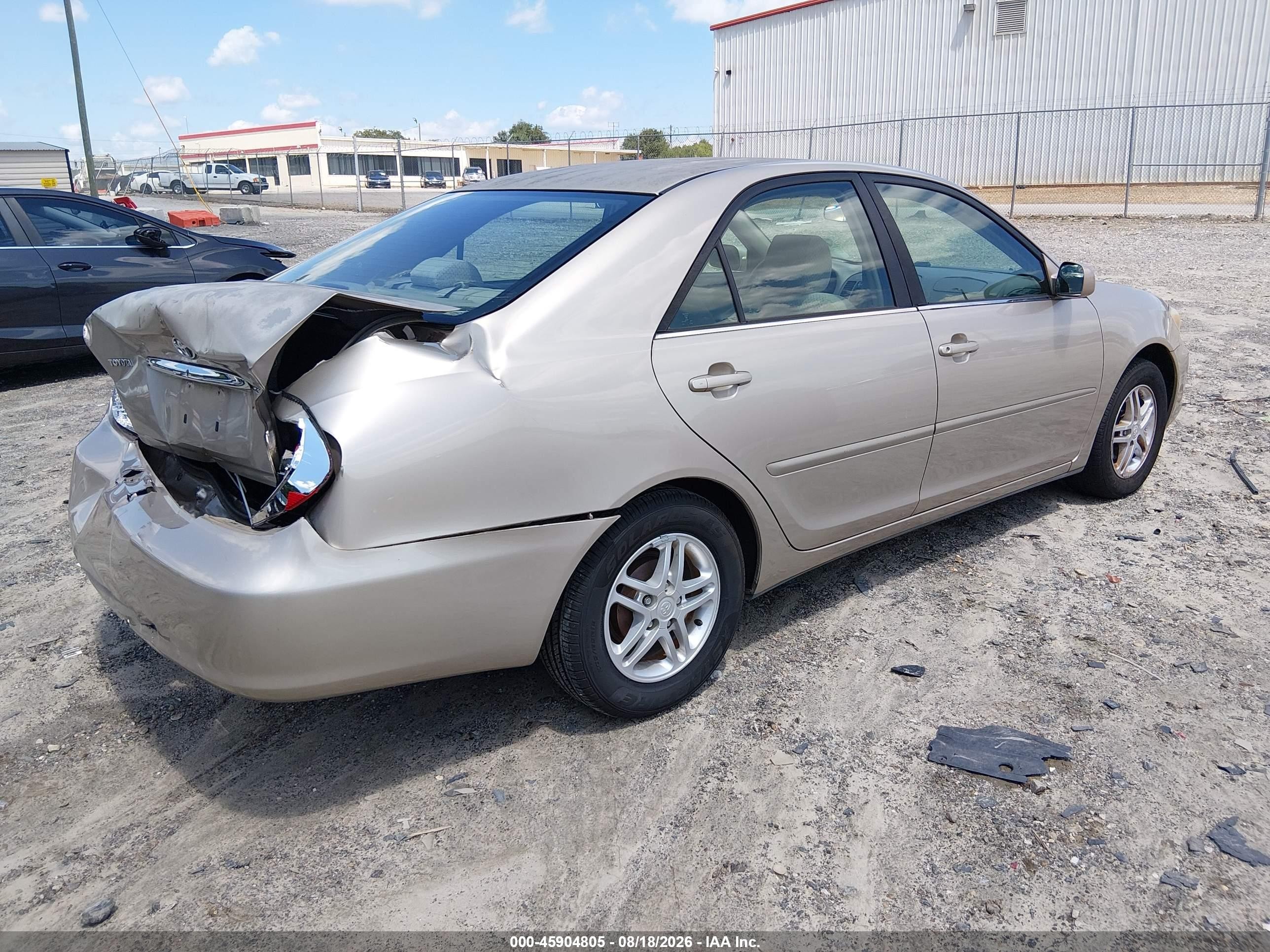 2003 Toyota Camry Le/xle/se Champagne vin: 4T1BE32K43U231860