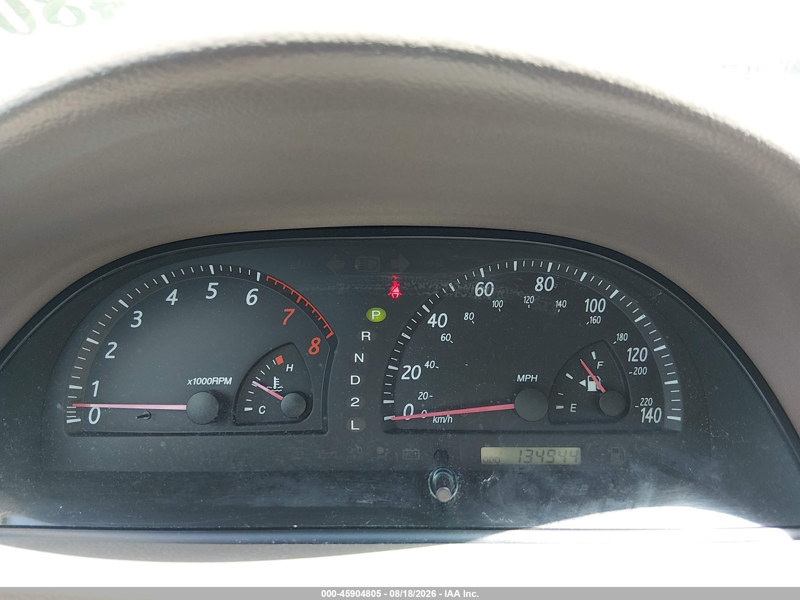 2003 Toyota Camry Le/xle/se Champagne vin: 4T1BE32K43U231860