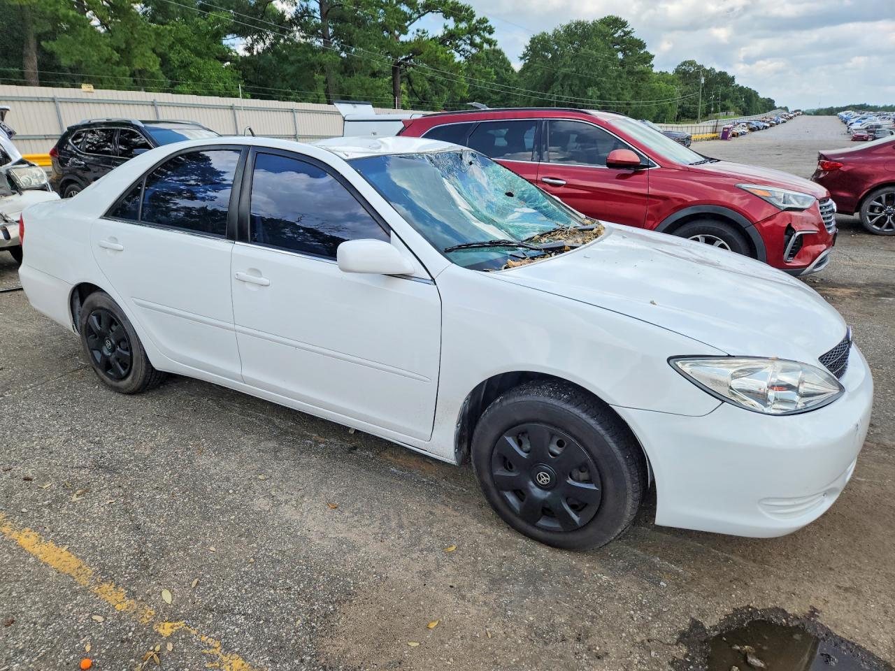 2003 Toyota Camry Le White vin: 4T1BE32K43U240185