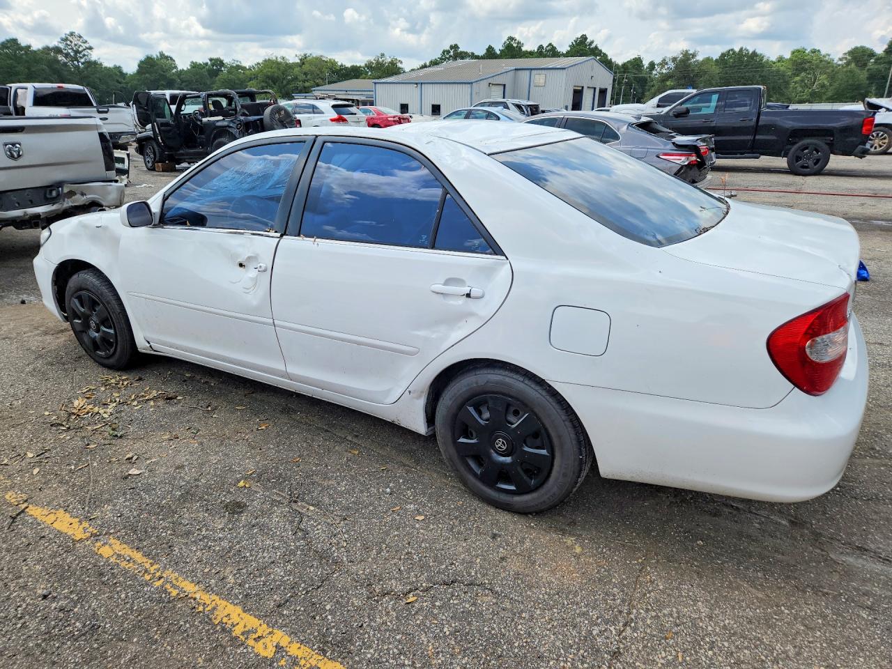 2003 Toyota Camry Le White vin: 4T1BE32K43U240185