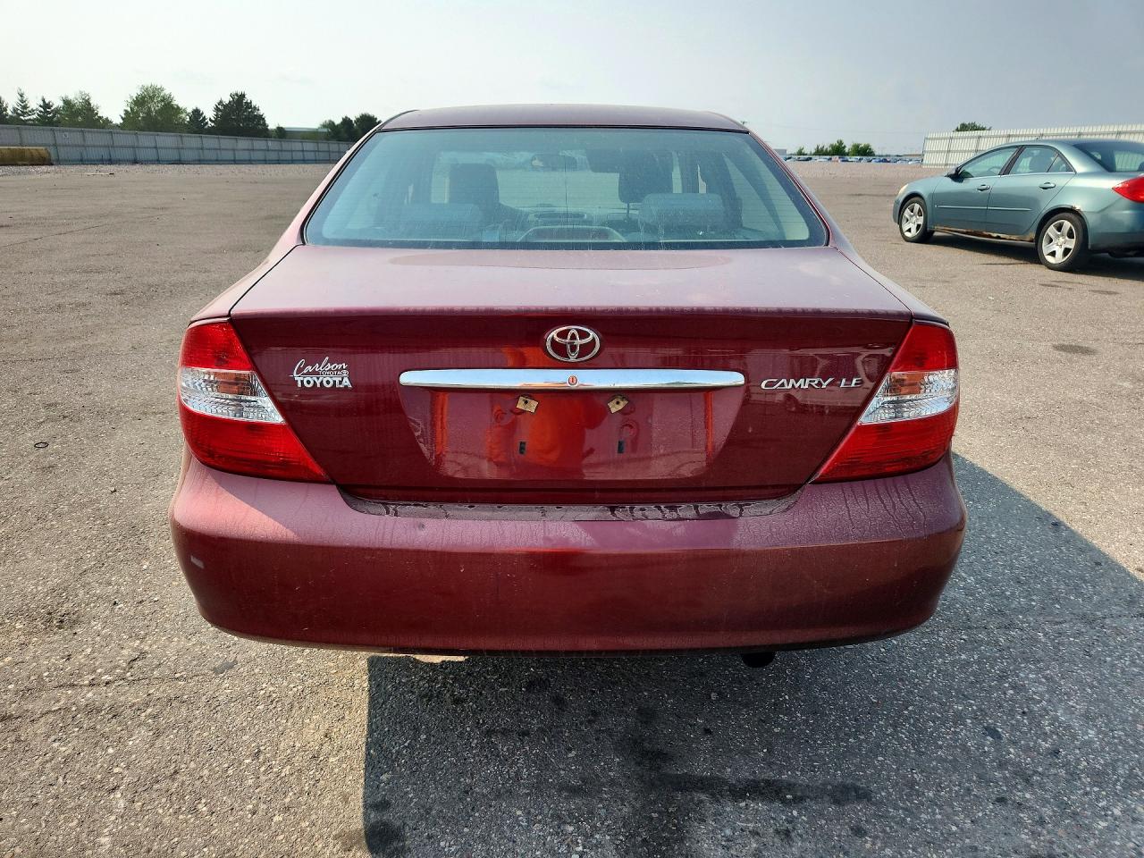 2003 Toyota Camry Le Red vin: 4T1BE32K43U249811