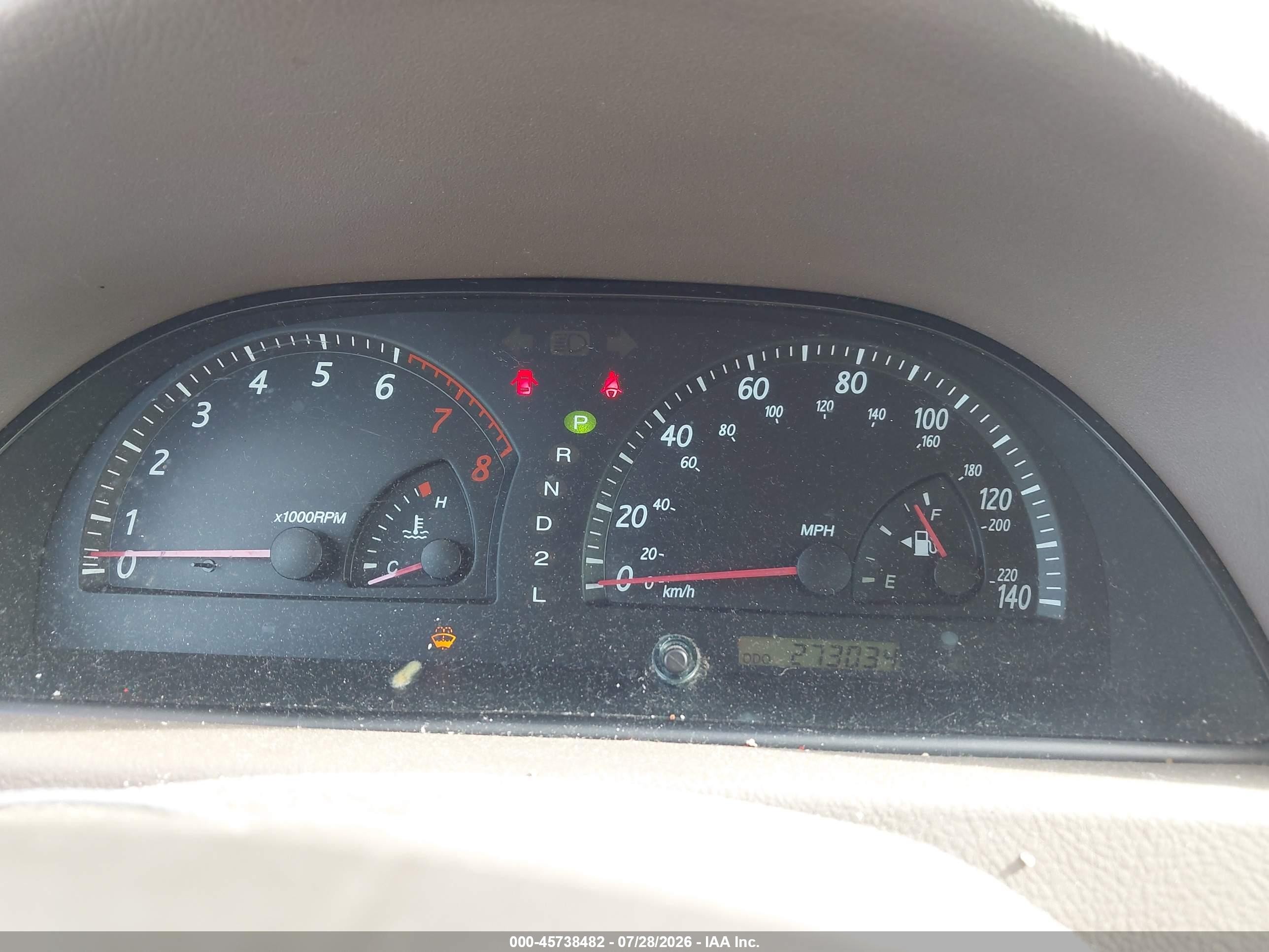 2003 Toyota Camry Le Green vin: 4T1BE32K43U696221