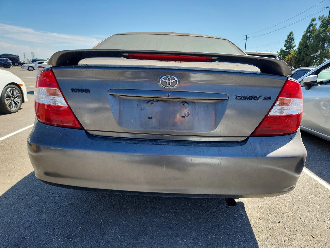 2003 Toyota Camry Se Gray vin: 4T1BE32K43U730318