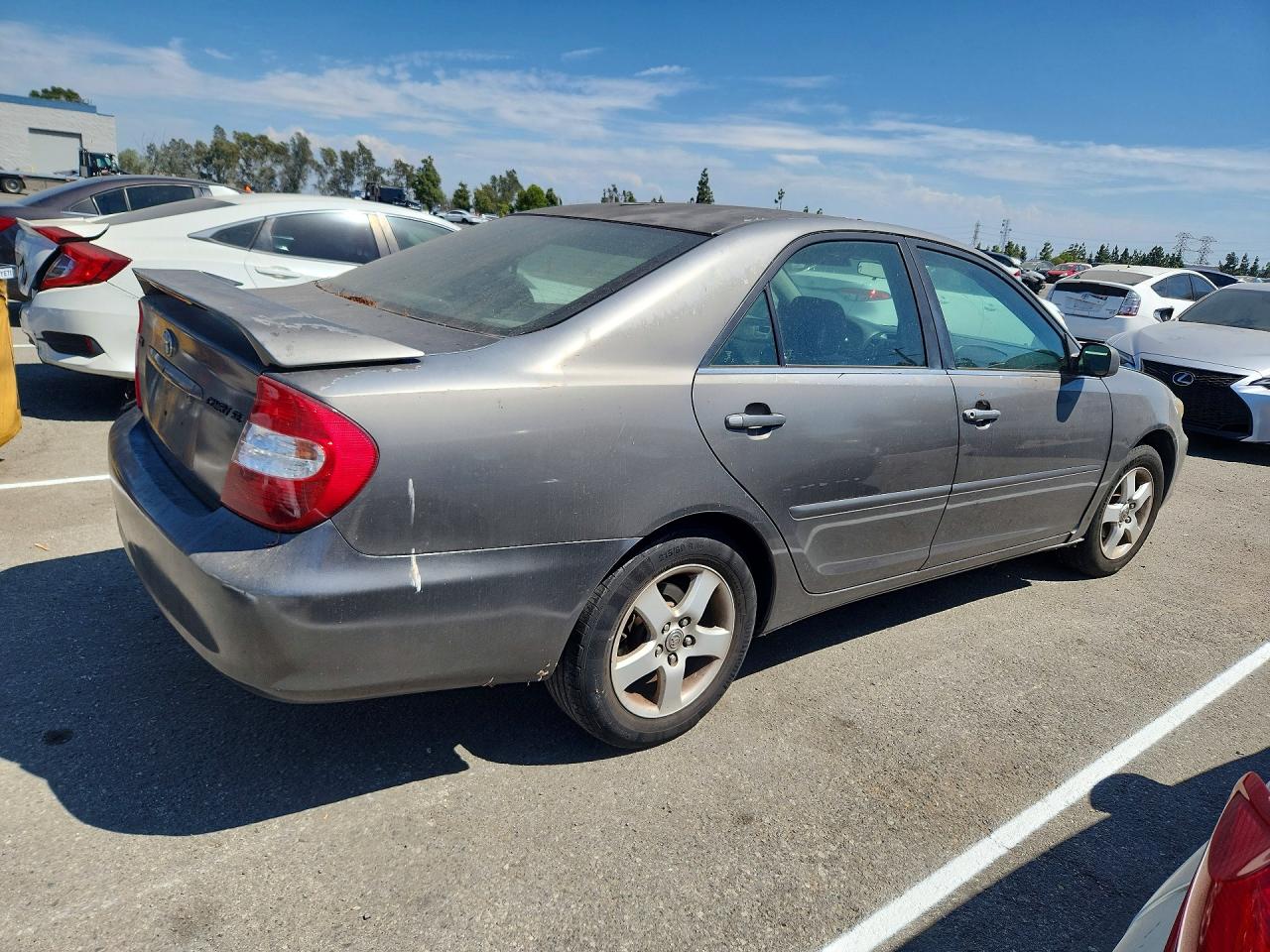 2003 Toyota Camry Se Gray vin: 4T1BE32K43U730318