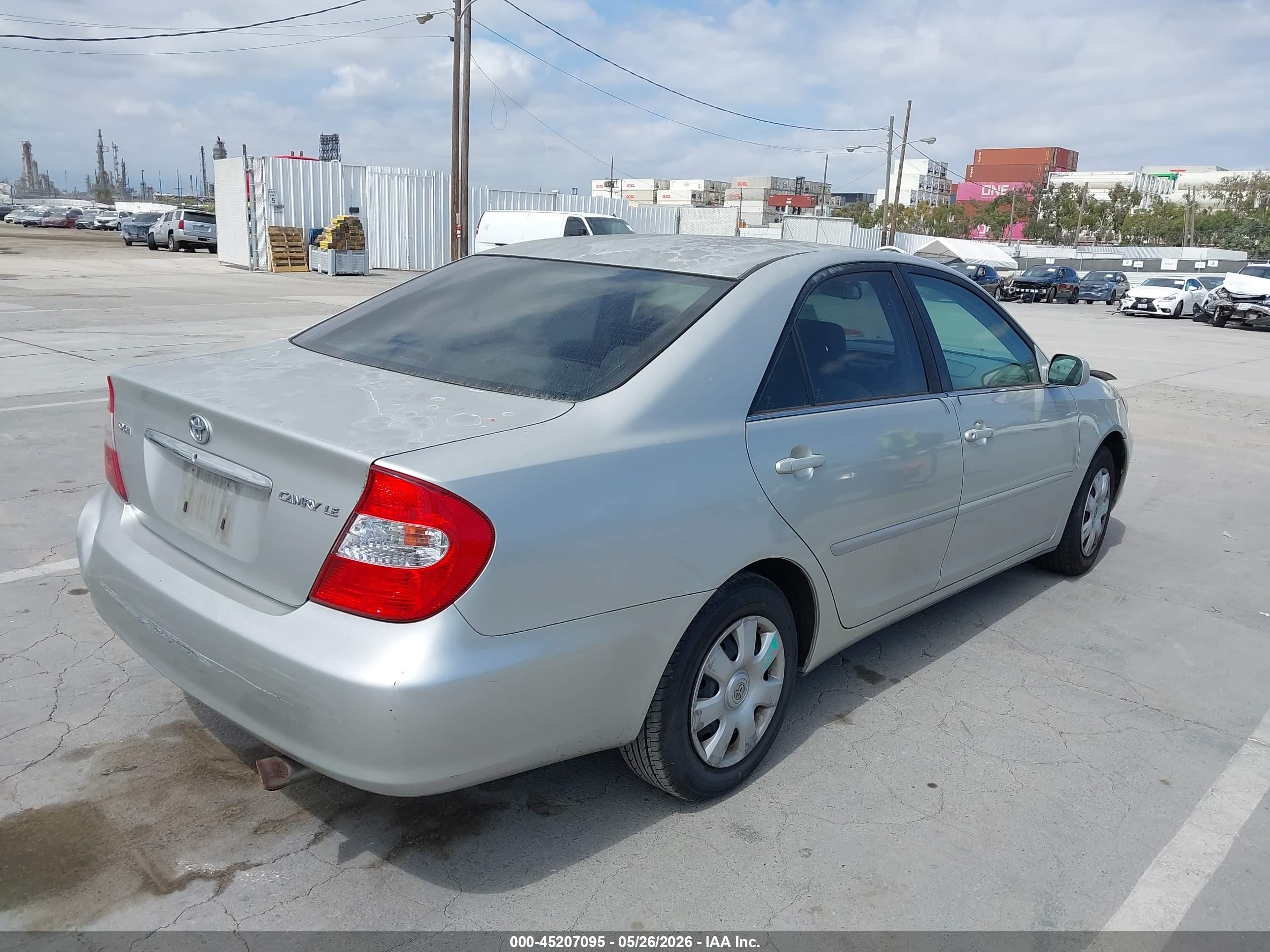 2003 Toyota Camry Le Серебряный vin: 4T1BE32K43U752254
