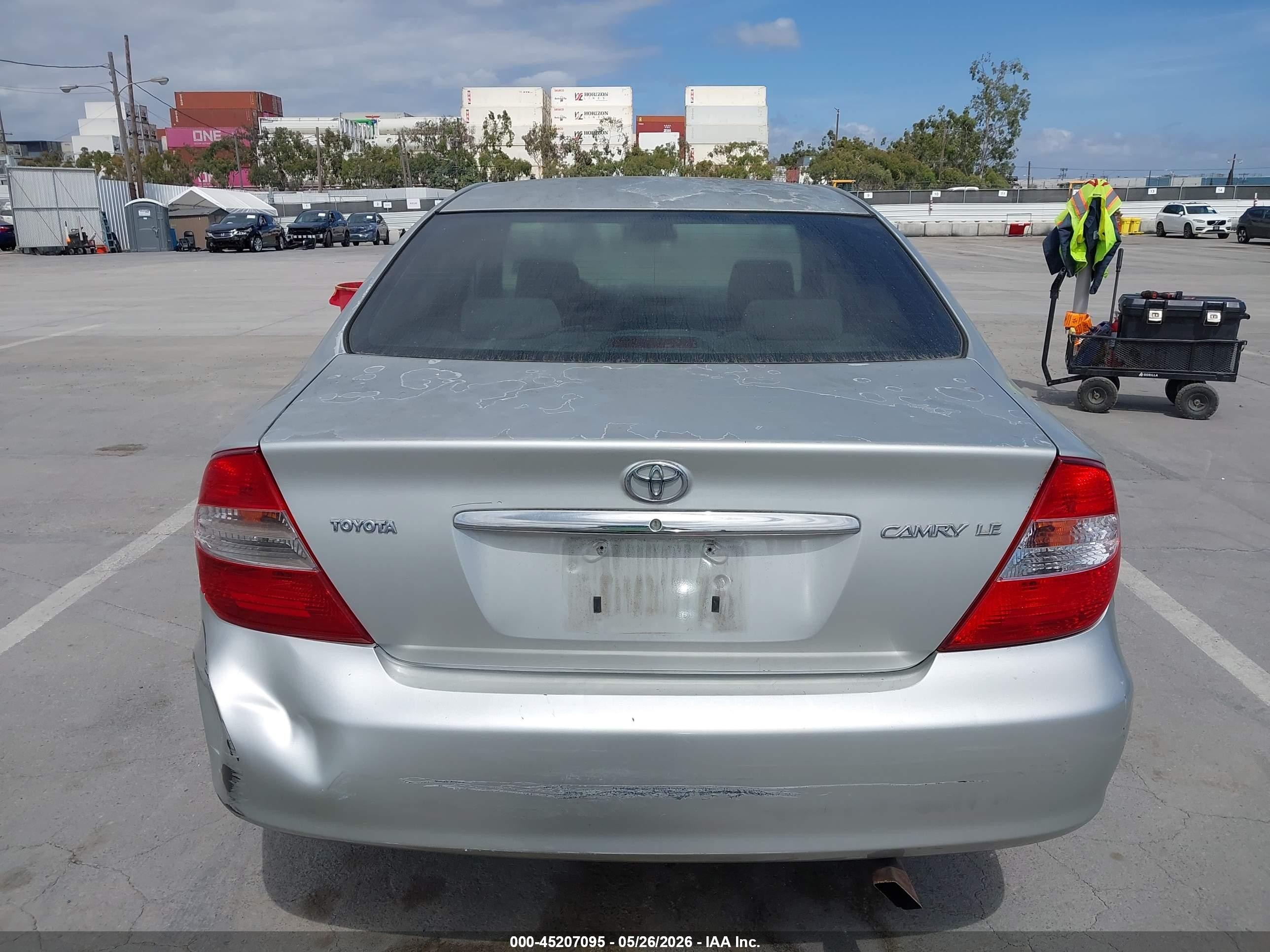 2003 Toyota Camry Le Серебряный vin: 4T1BE32K43U752254