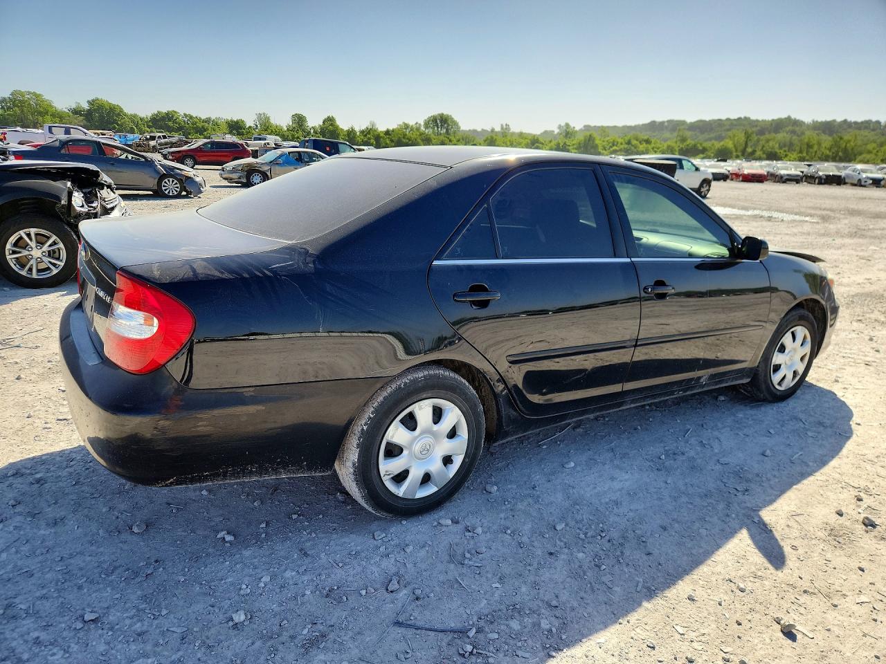 2004 Toyota Camry Le Black vin: 4T1BE32K44U331538