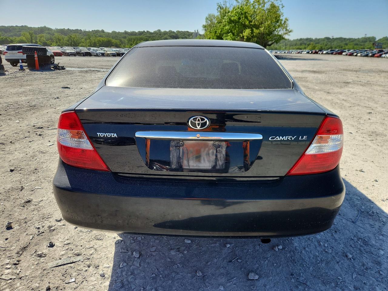 2004 Toyota Camry Le Black vin: 4T1BE32K44U331538