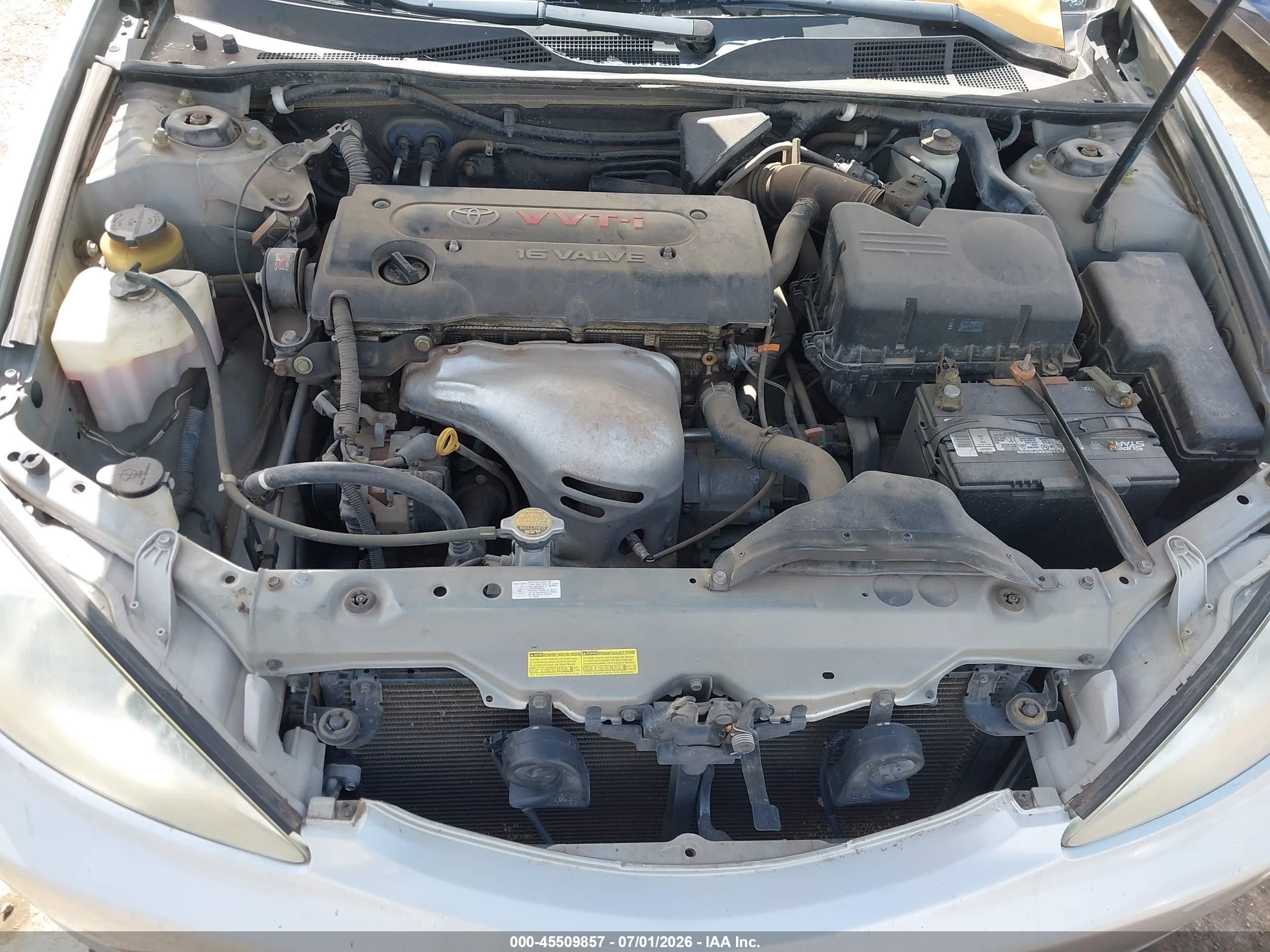 2004 Toyota Camry Le Серебряный vin: 4T1BE32K44U351109