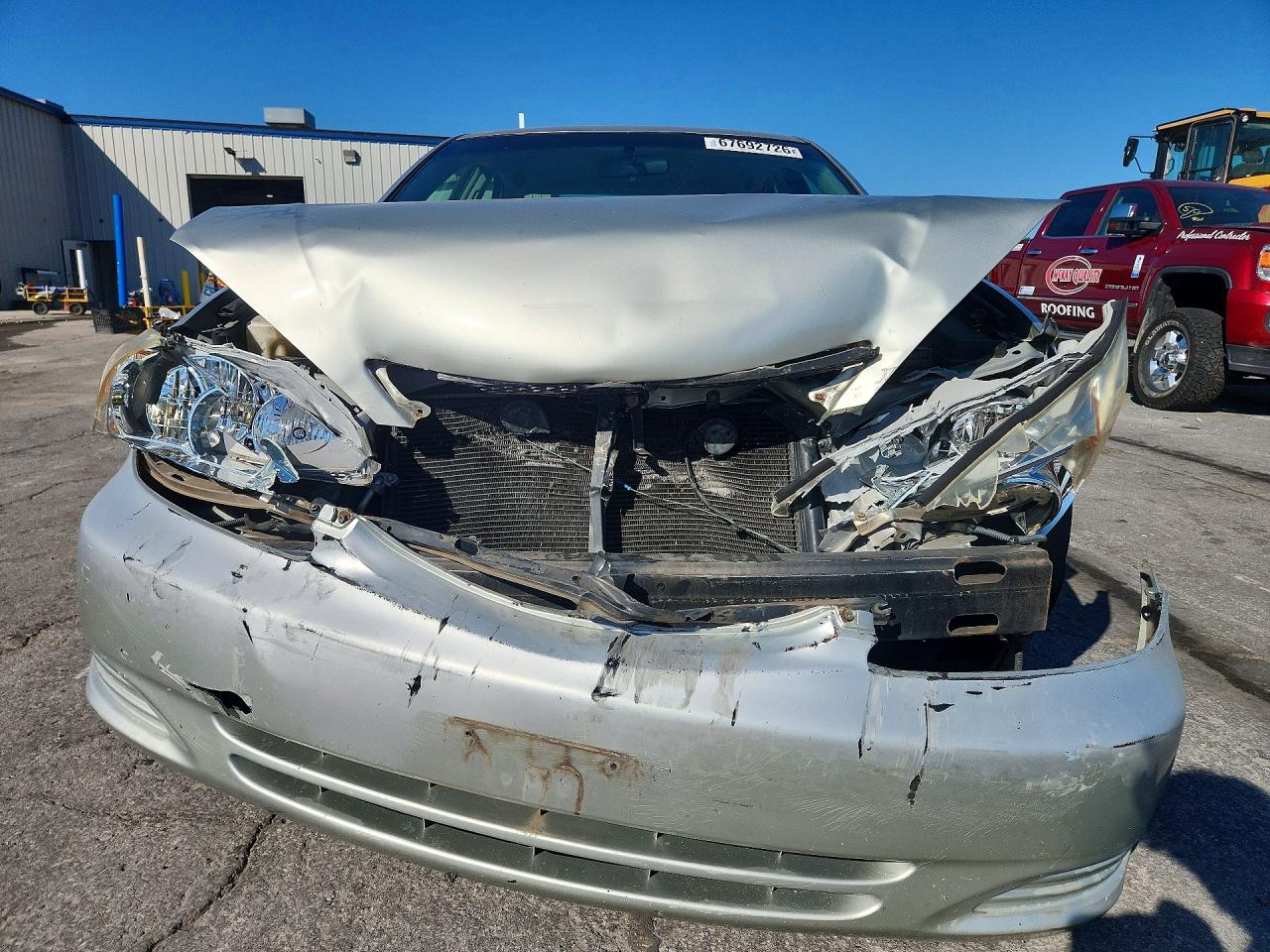 2004 Toyota Camry Le Silver vin: 4T1BE32K44U366242
