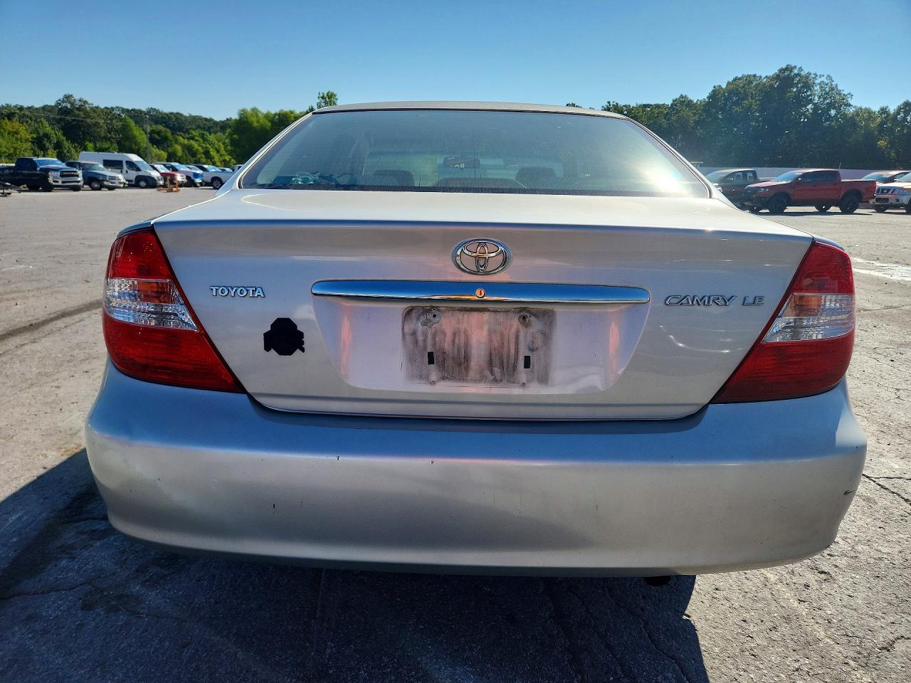 2004 Toyota Camry Le Silver vin: 4T1BE32K44U366242
