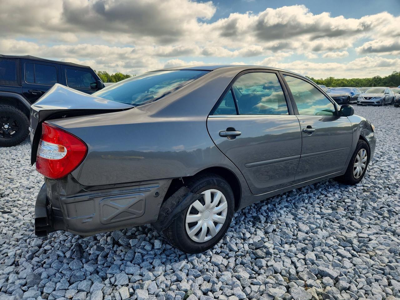 2004 Toyota Camry Le Серый vin: 4T1BE32K44U840741