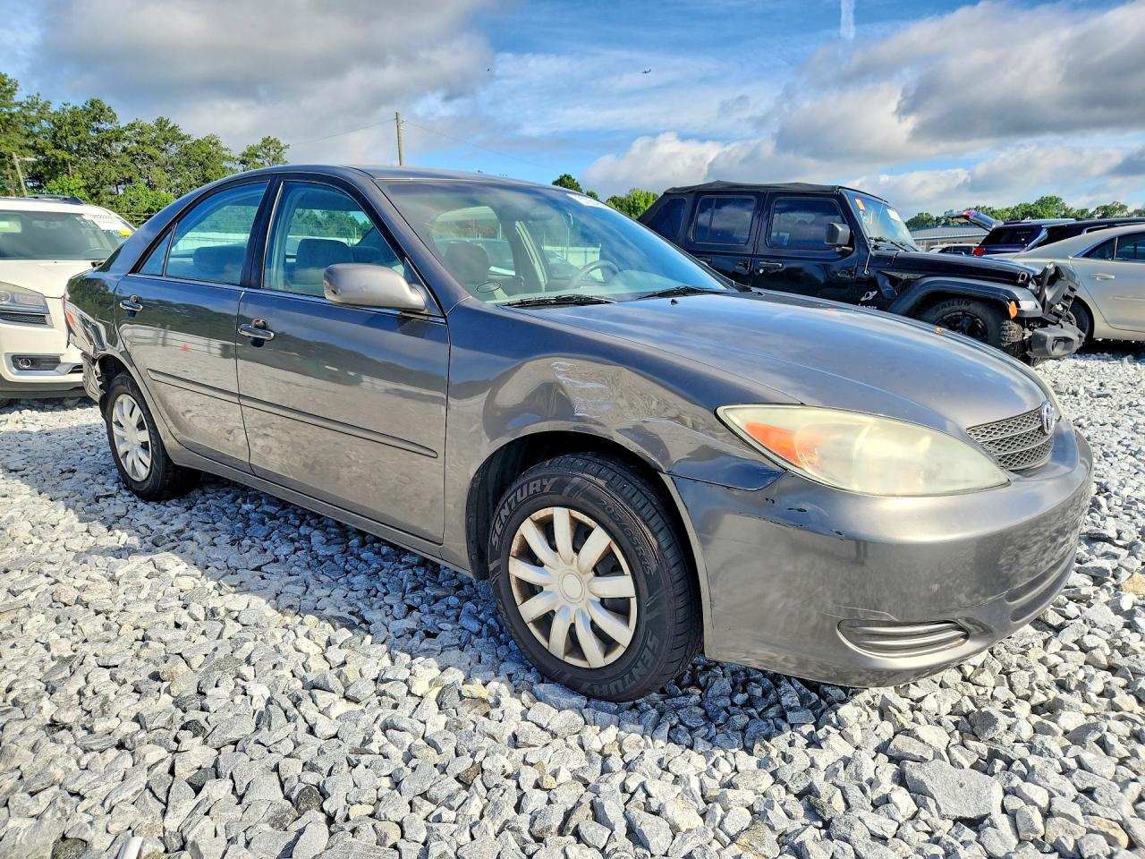 2004 Toyota Camry Le Серый vin: 4T1BE32K44U840741