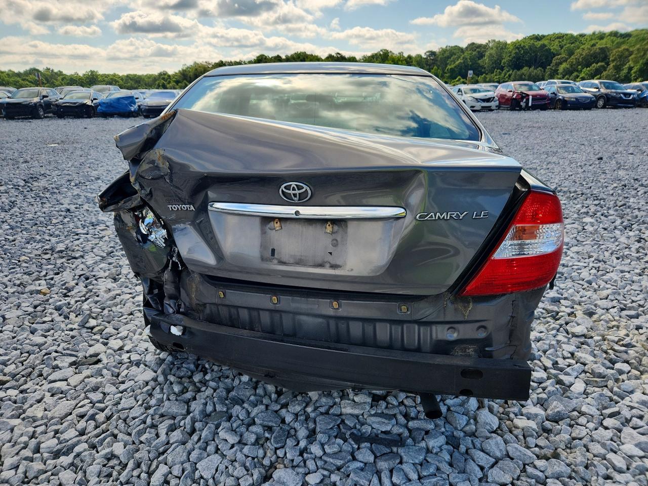 2004 Toyota Camry Le Серый vin: 4T1BE32K44U840741