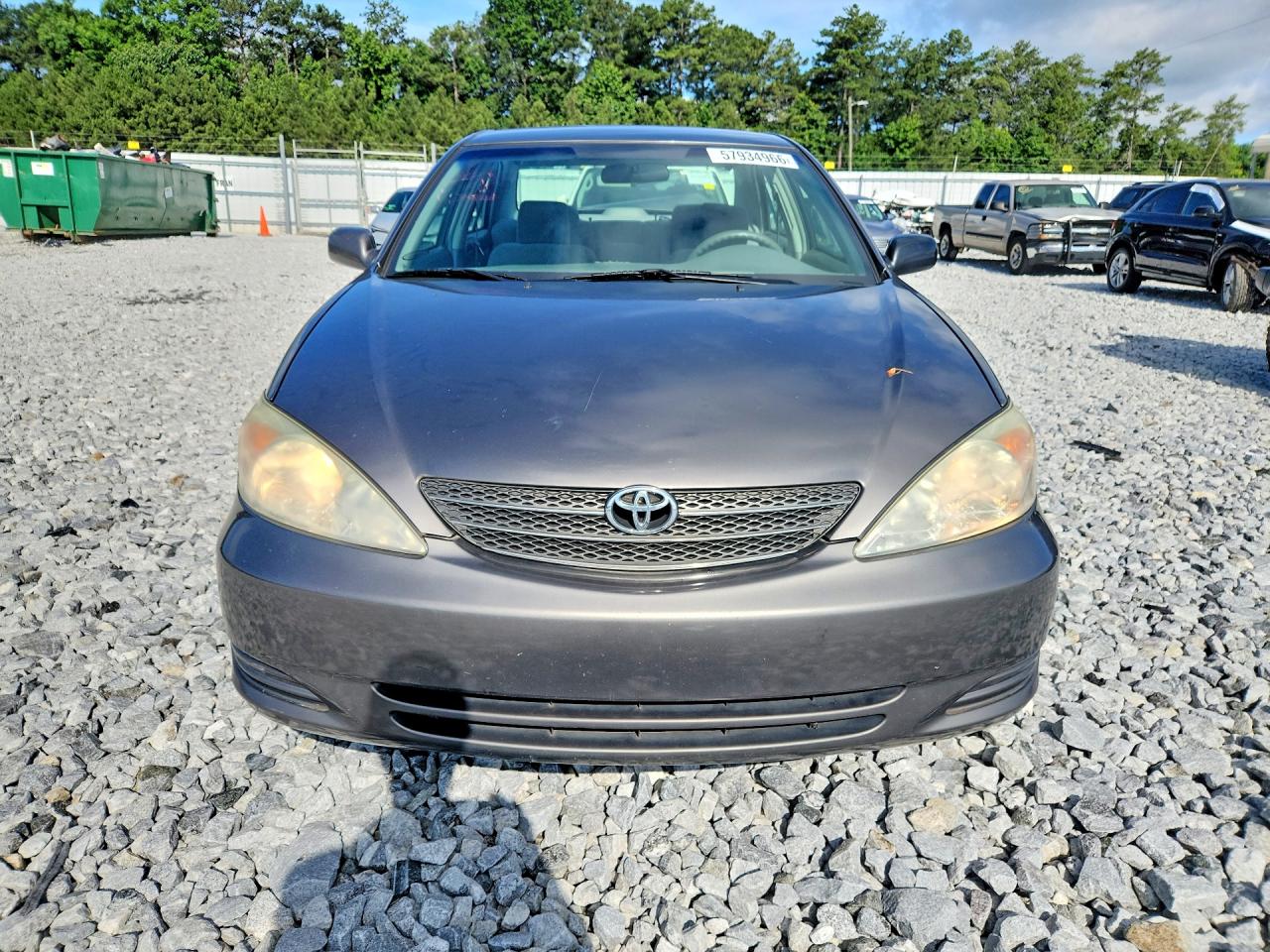 2004 Toyota Camry Le Серый vin: 4T1BE32K44U840741