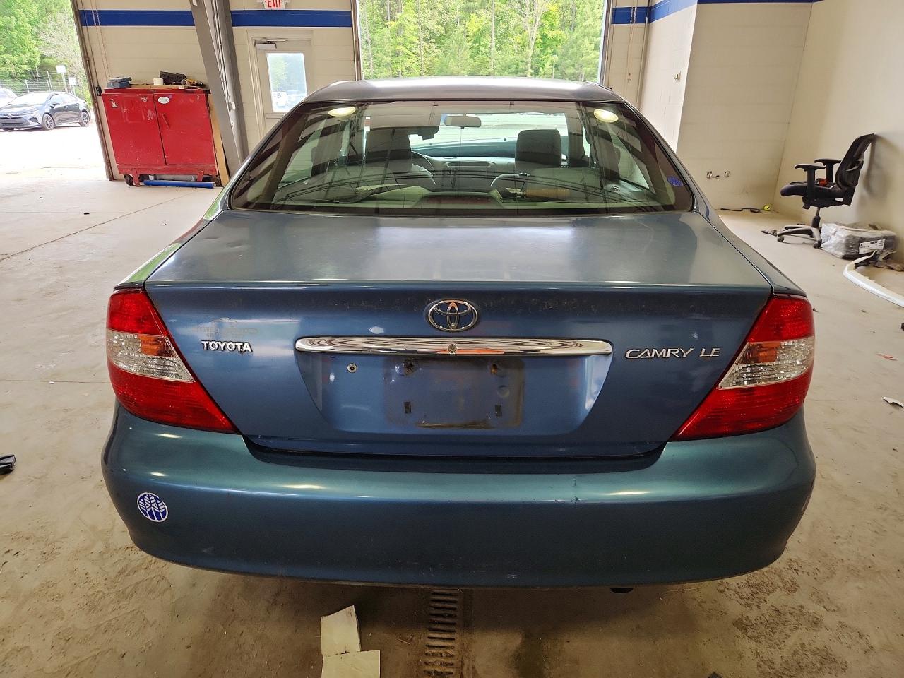 2004 Toyota Camry Blue vin: 4T1BE32K44U891348