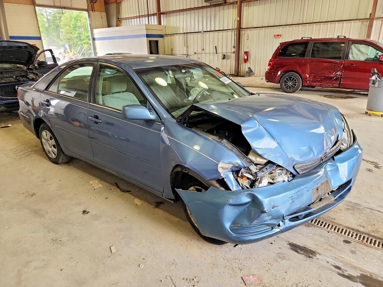 2004 Toyota Camry Blue vin: 4T1BE32K44U891348