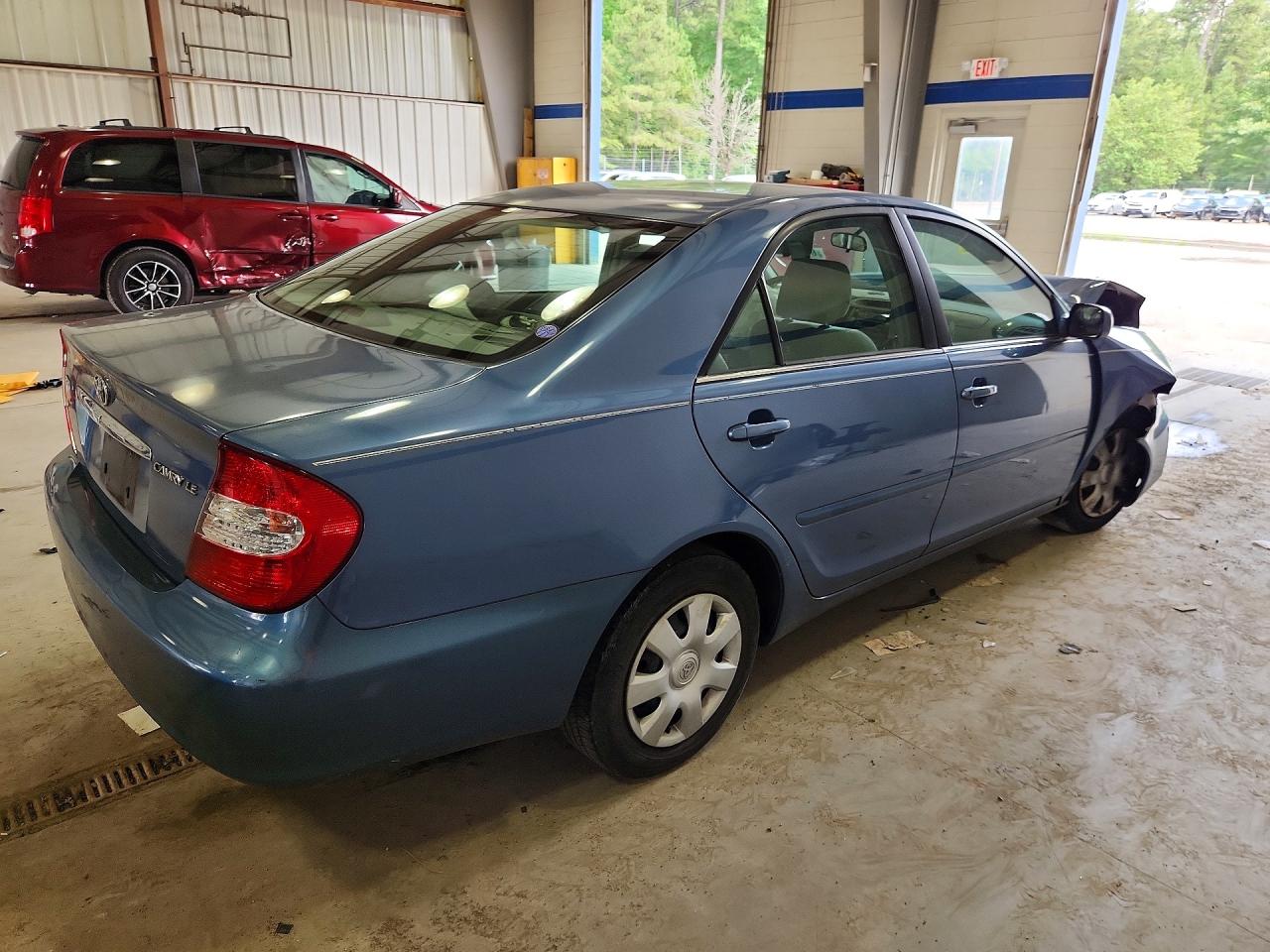 2004 Toyota Camry Blue vin: 4T1BE32K44U891348