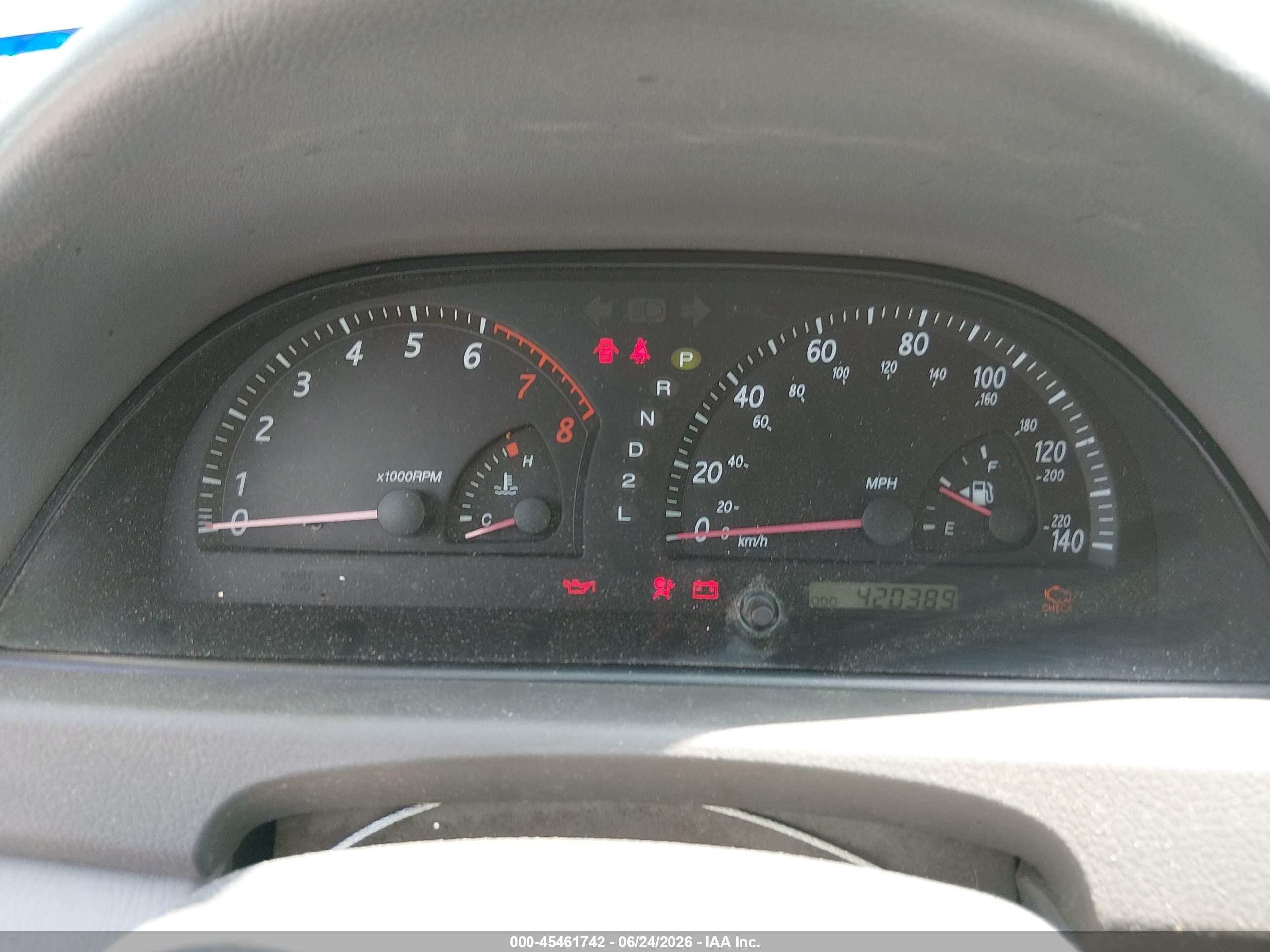 2004 Toyota Camry Std Gold vin: 4T1BE32K44U910982