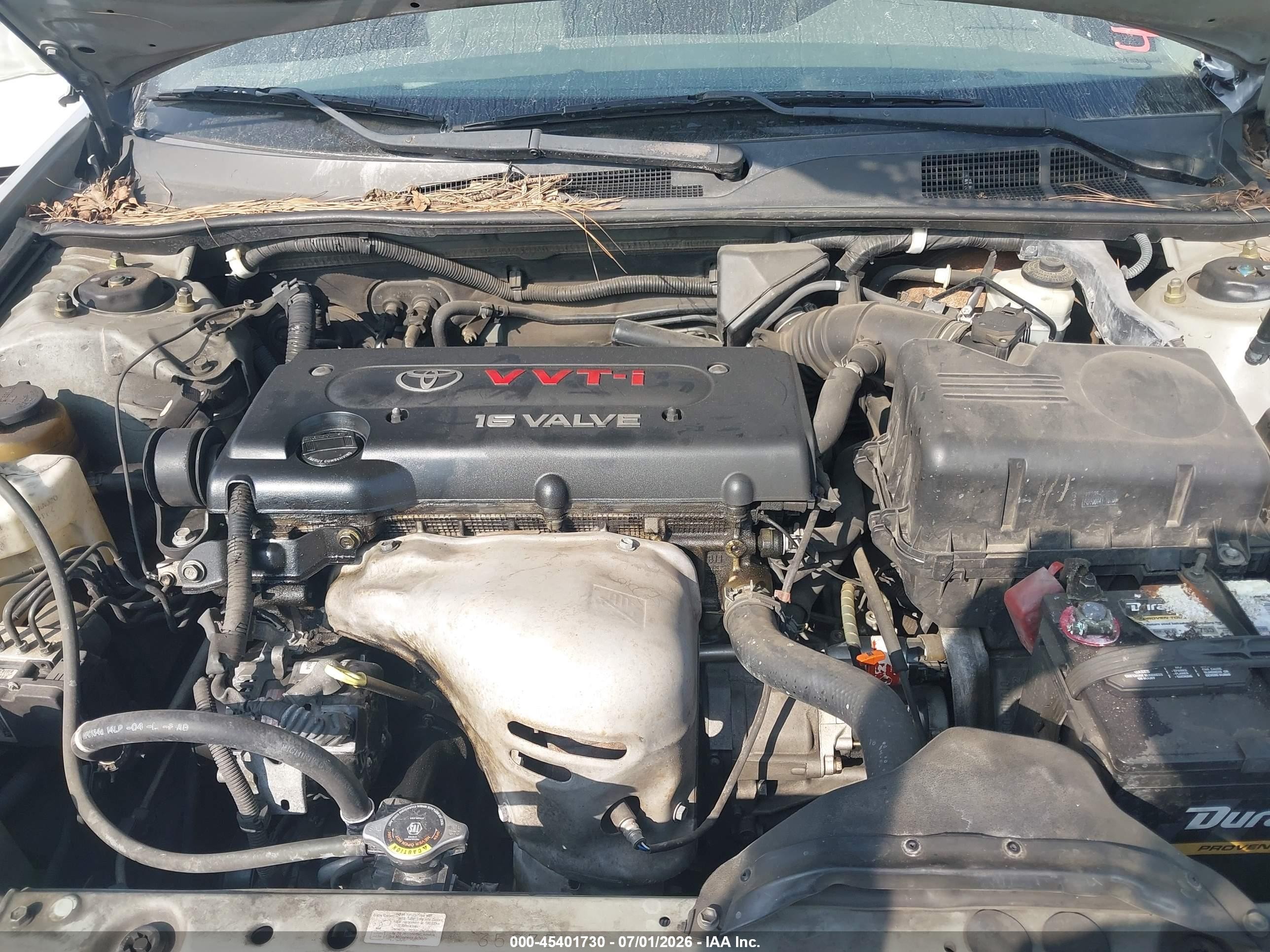 2005 Toyota Camry Le Silver vin: 4T1BE32K45U046386