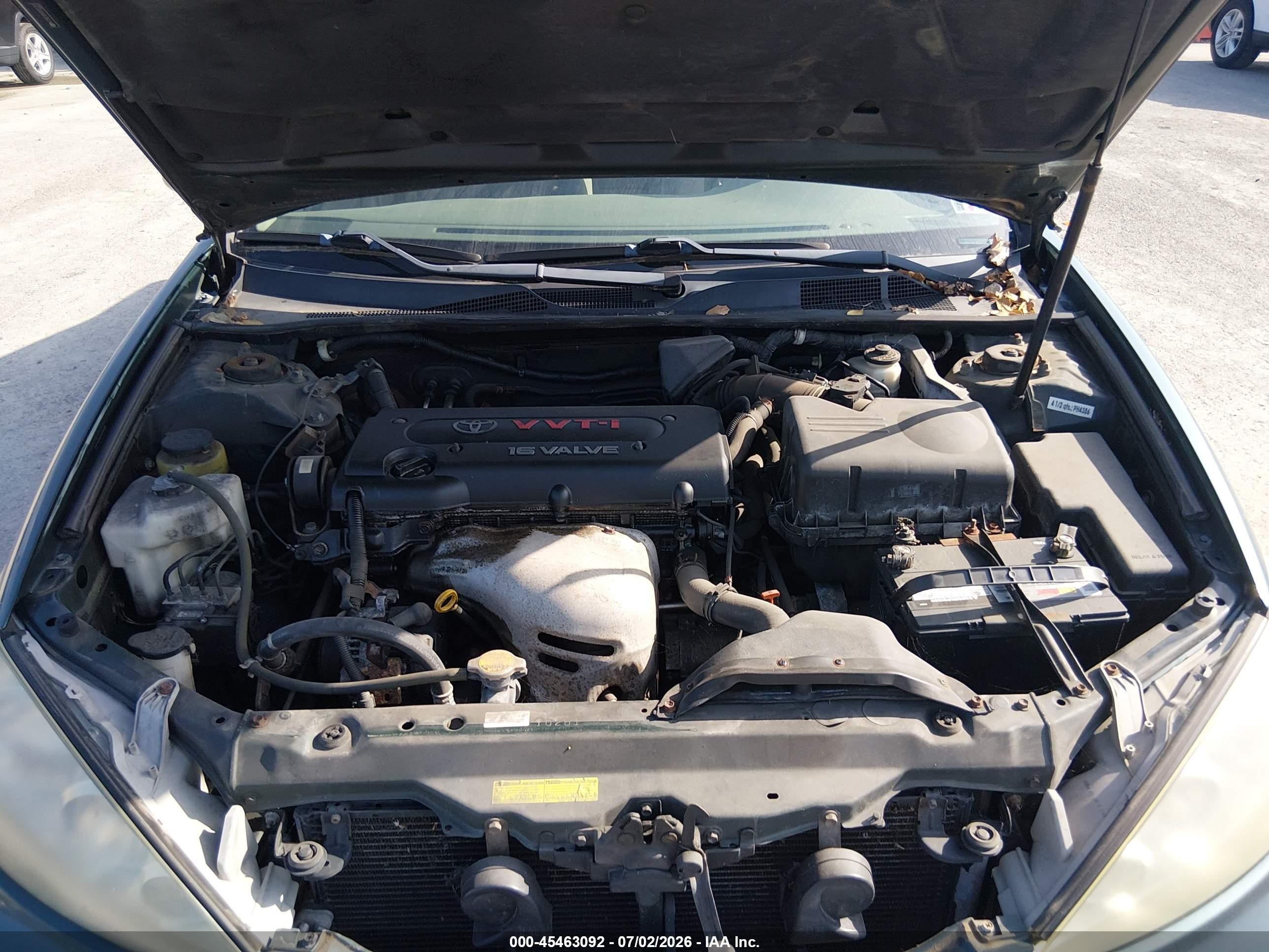 2005 Toyota Camry Le Blue vin: 4T1BE32K45U057792