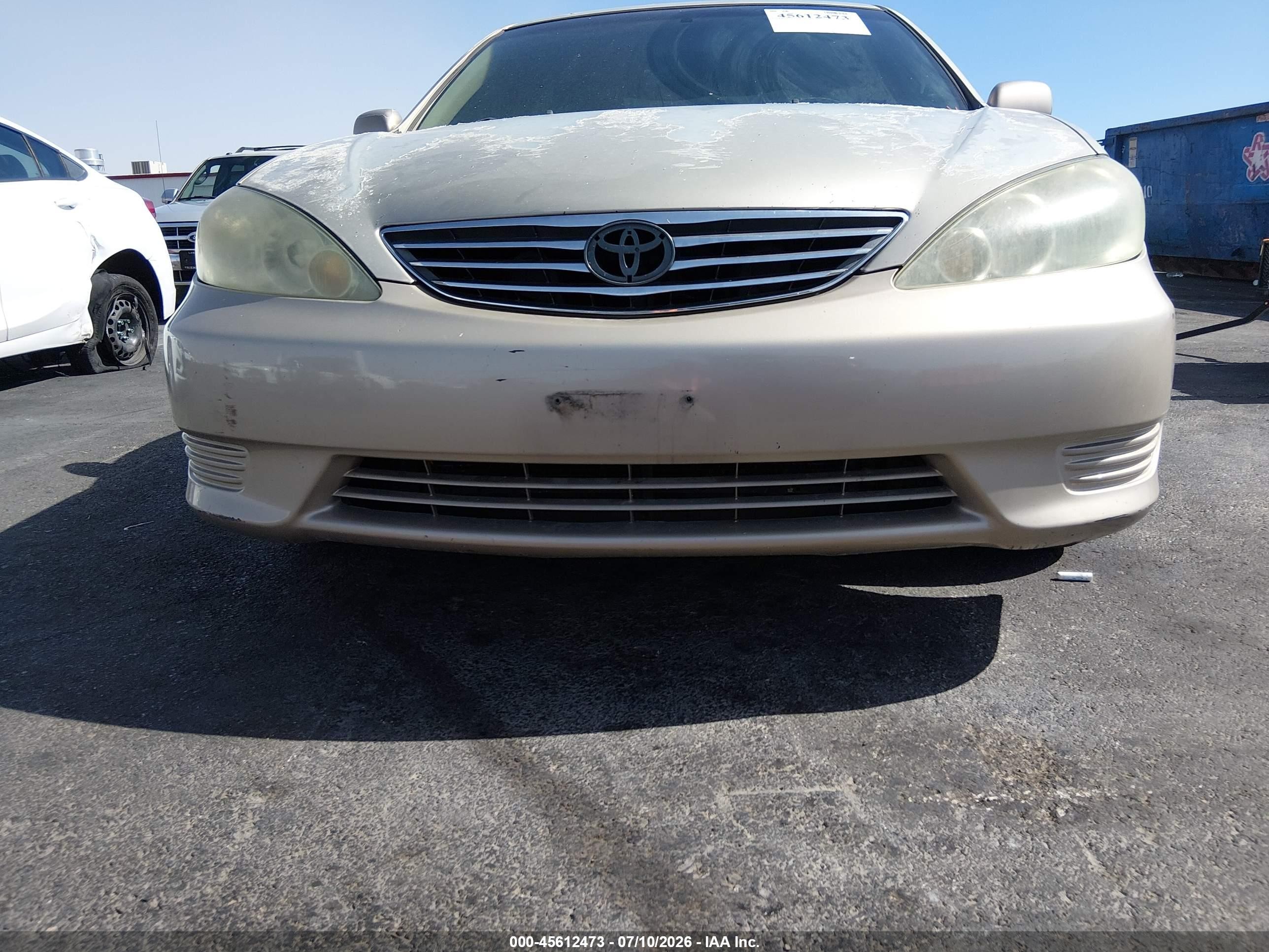 2005 Toyota Camry Le Beige vin: 4T1BE32K45U076925