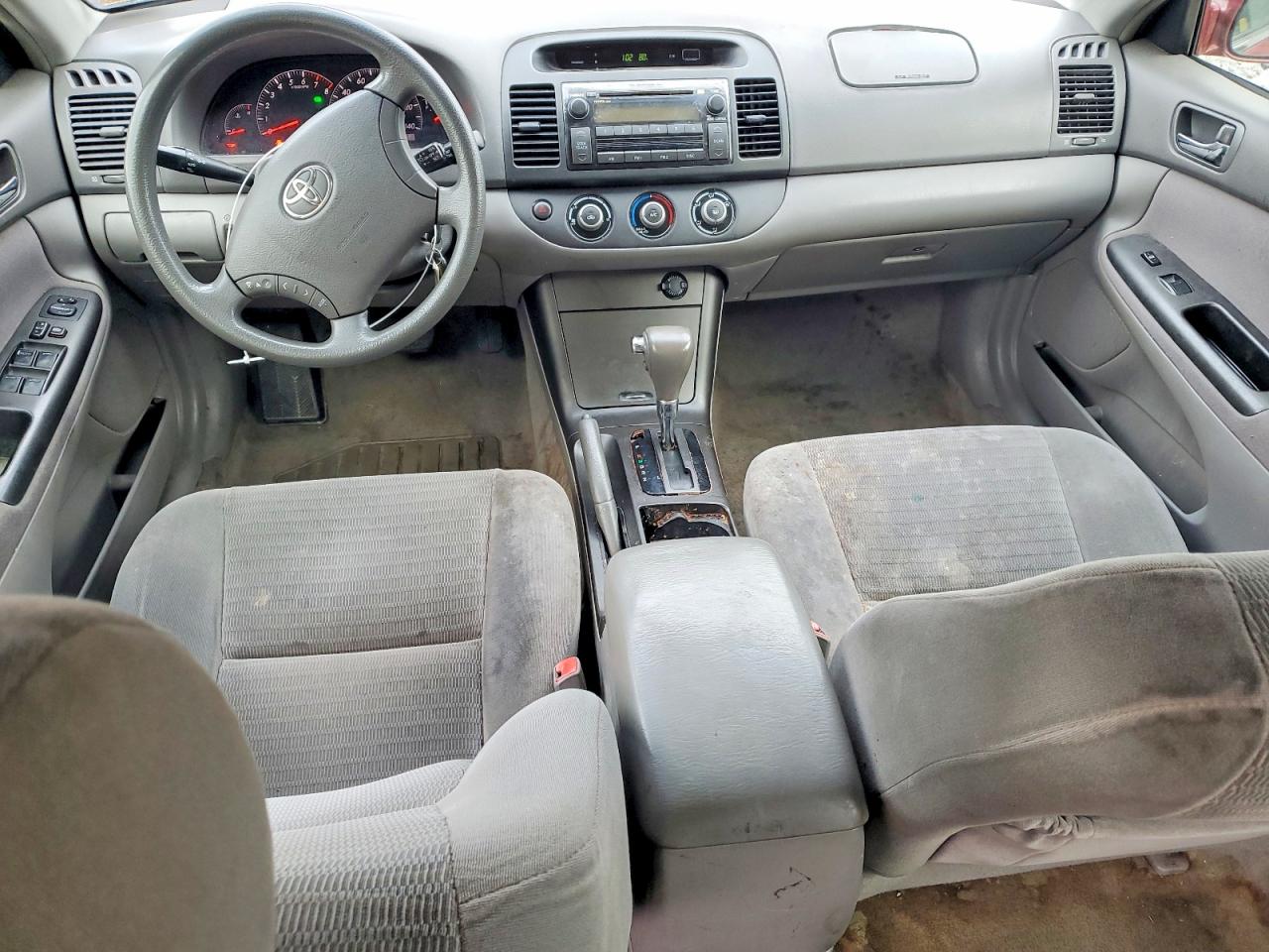 2005 Toyota Camry Le Бордовый vin: 4T1BE32K45U390249
