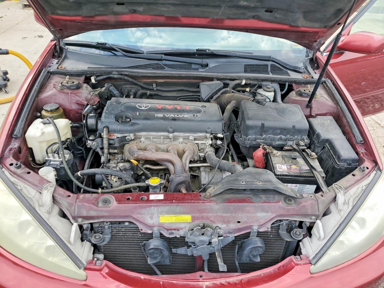 2005 Toyota Camry Le Бордовый vin: 4T1BE32K45U390249