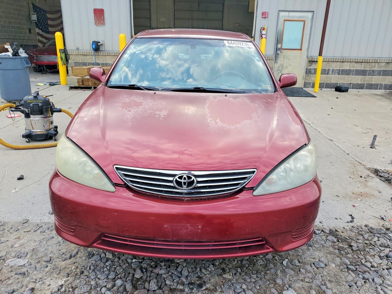 2005 Toyota Camry Le Бордовый vin: 4T1BE32K45U390249