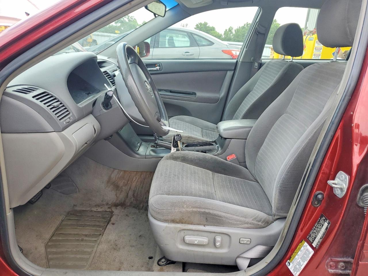 2005 Toyota Camry Le Бордовый vin: 4T1BE32K45U390249