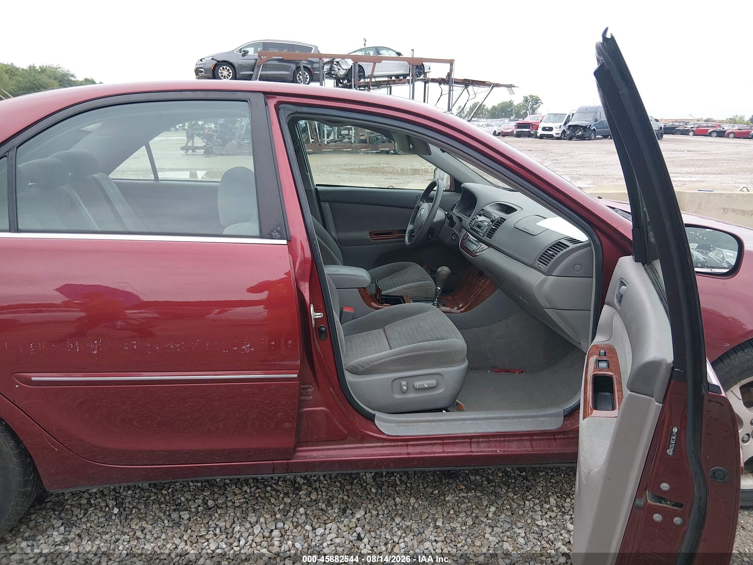 2005 Toyota Camry Xle Red vin: 4T1BE32K45U409446
