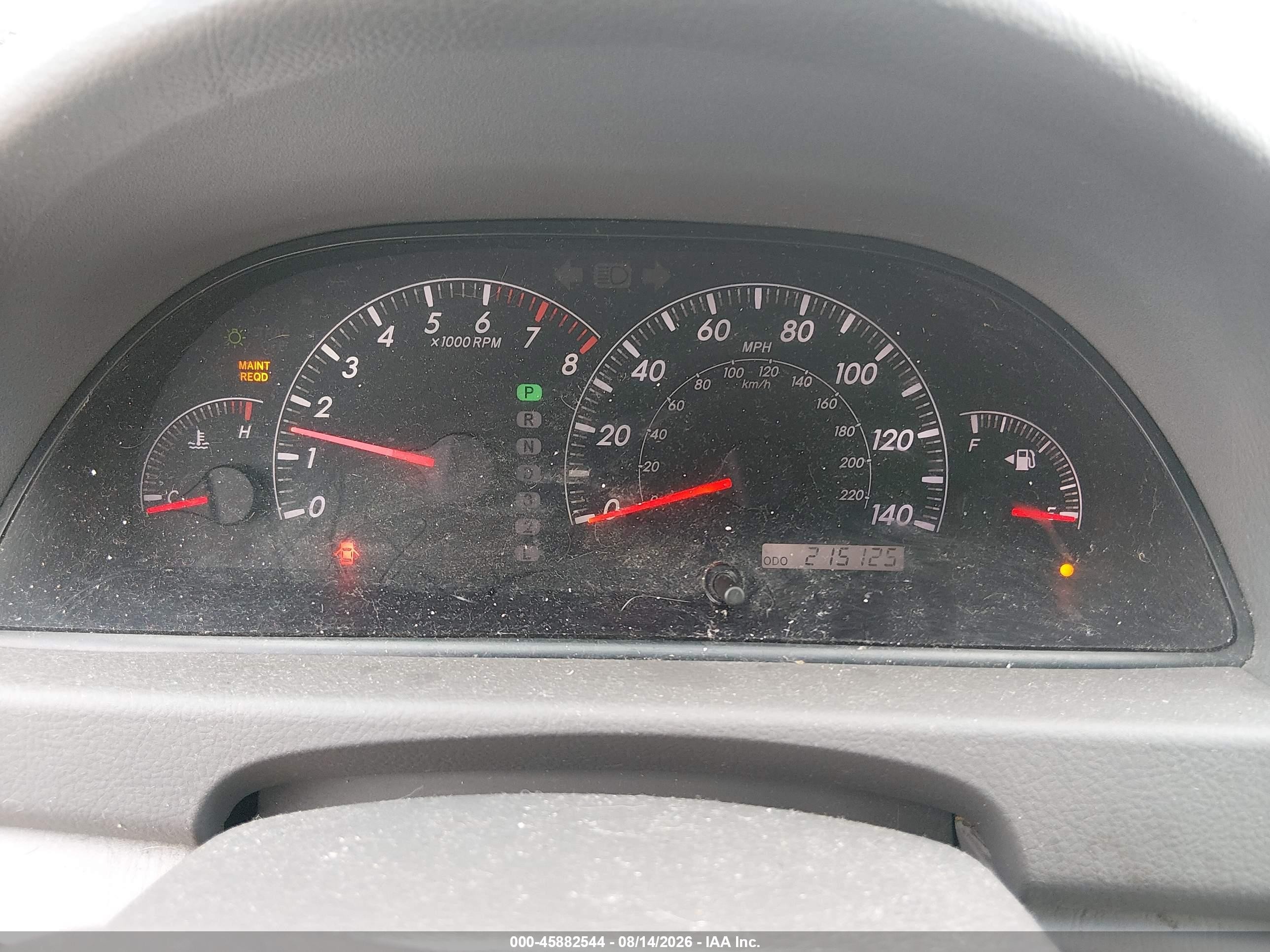 2005 Toyota Camry Xle Red vin: 4T1BE32K45U409446