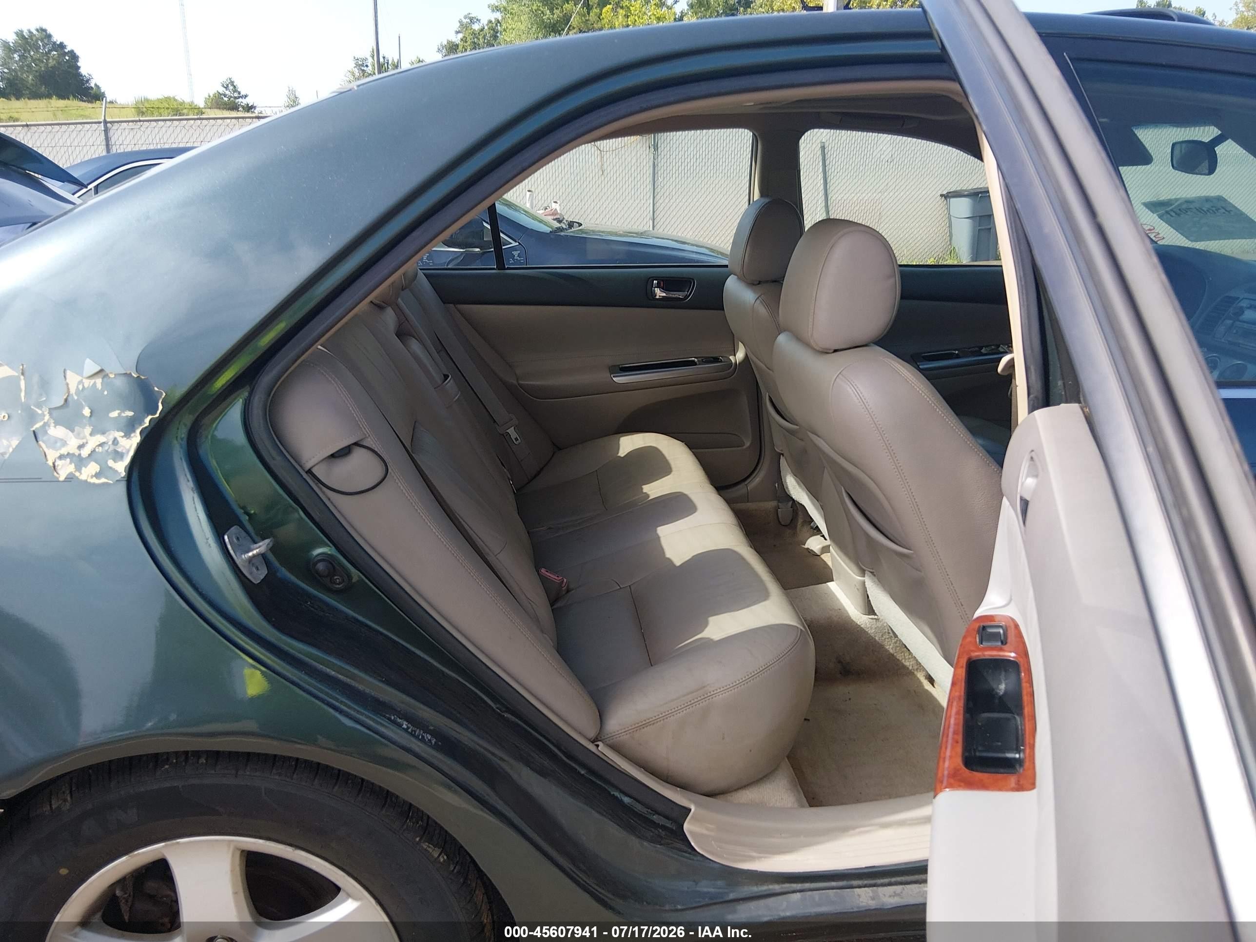 2005 Toyota Camry Se Green vin: 4T1BE32K45U425579